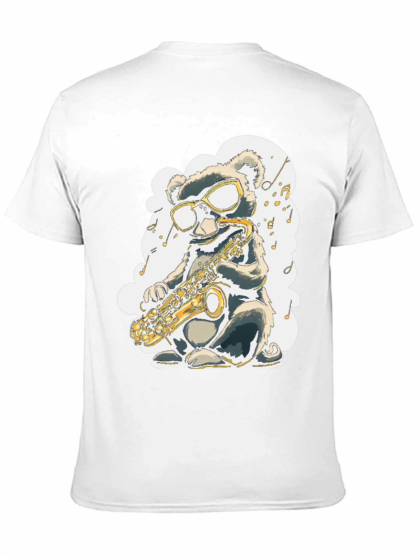 Cool Bear Saxophone T-Shirt