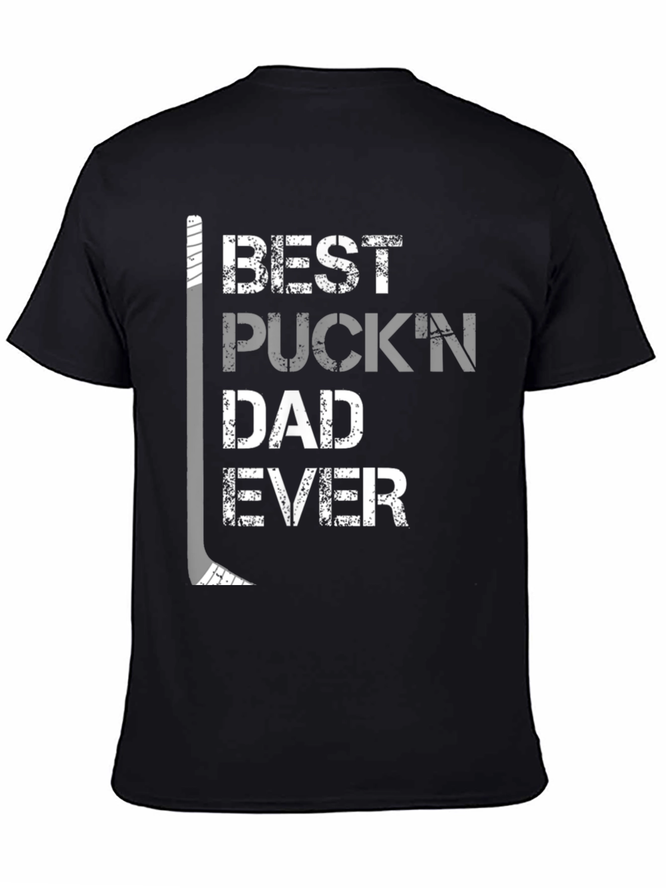 Best Puckn Dad Ever Hockey T-Shirt
