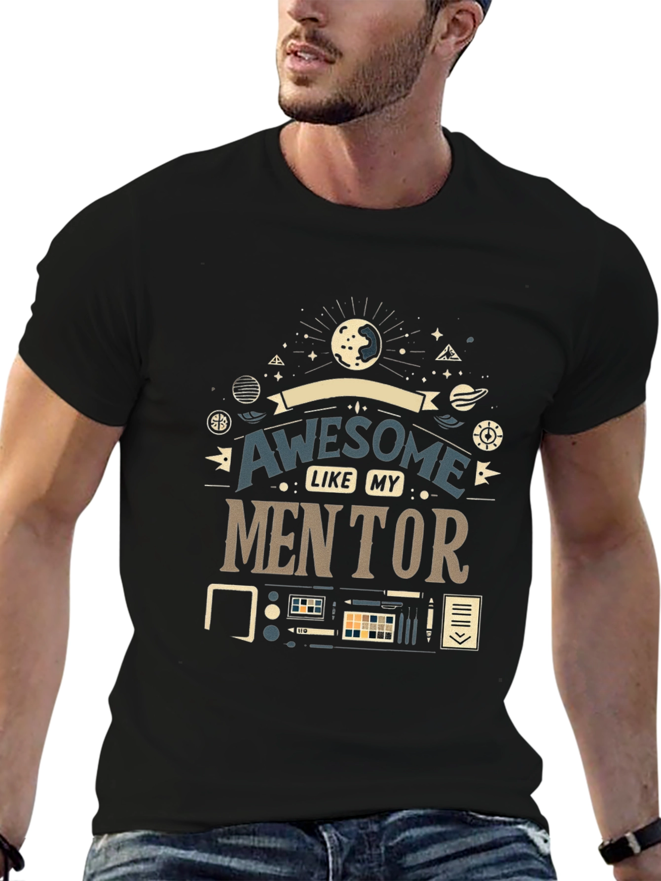 Awesome Like My Mentor Graphic Tee