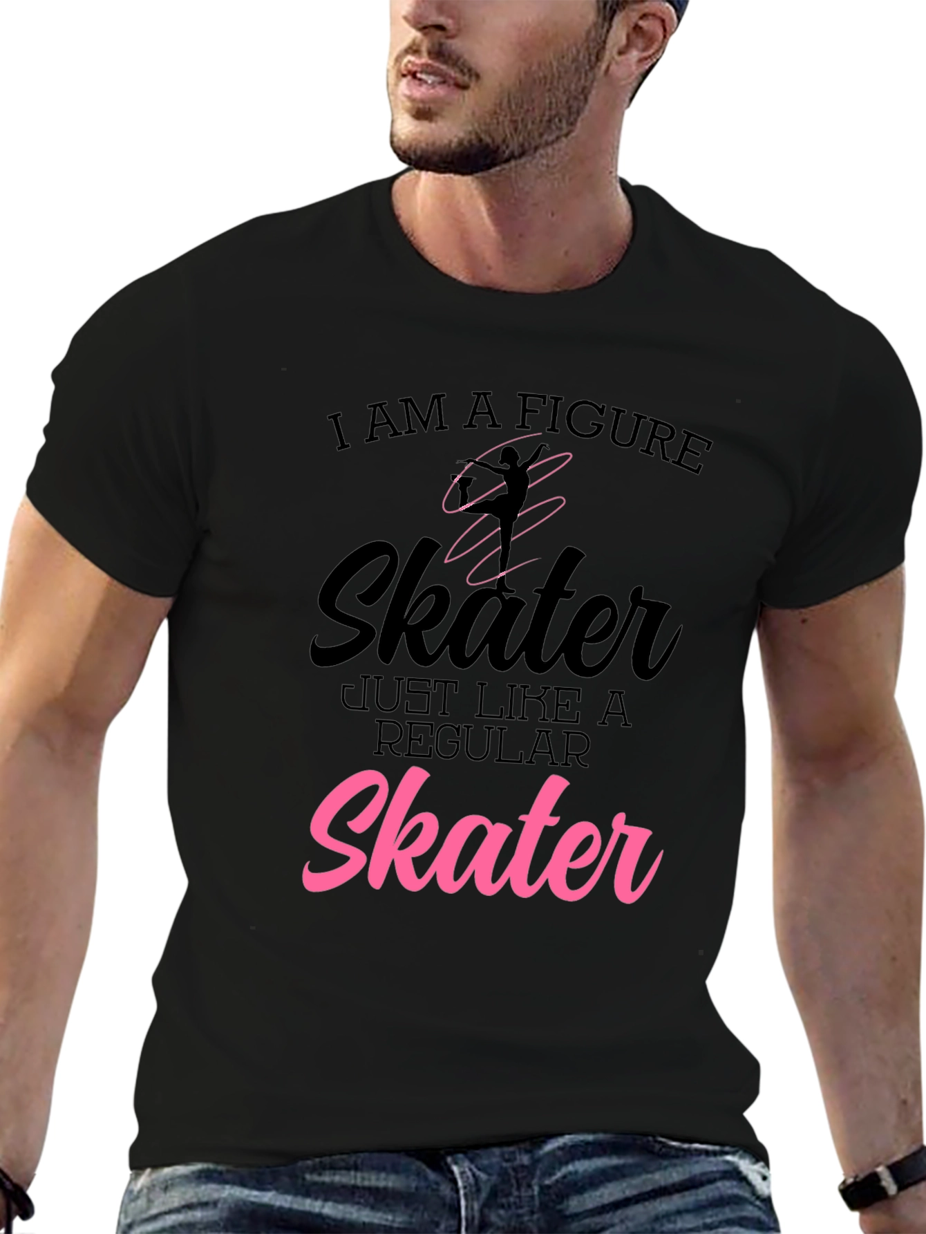 Figure Skater Graphic T-Shirt