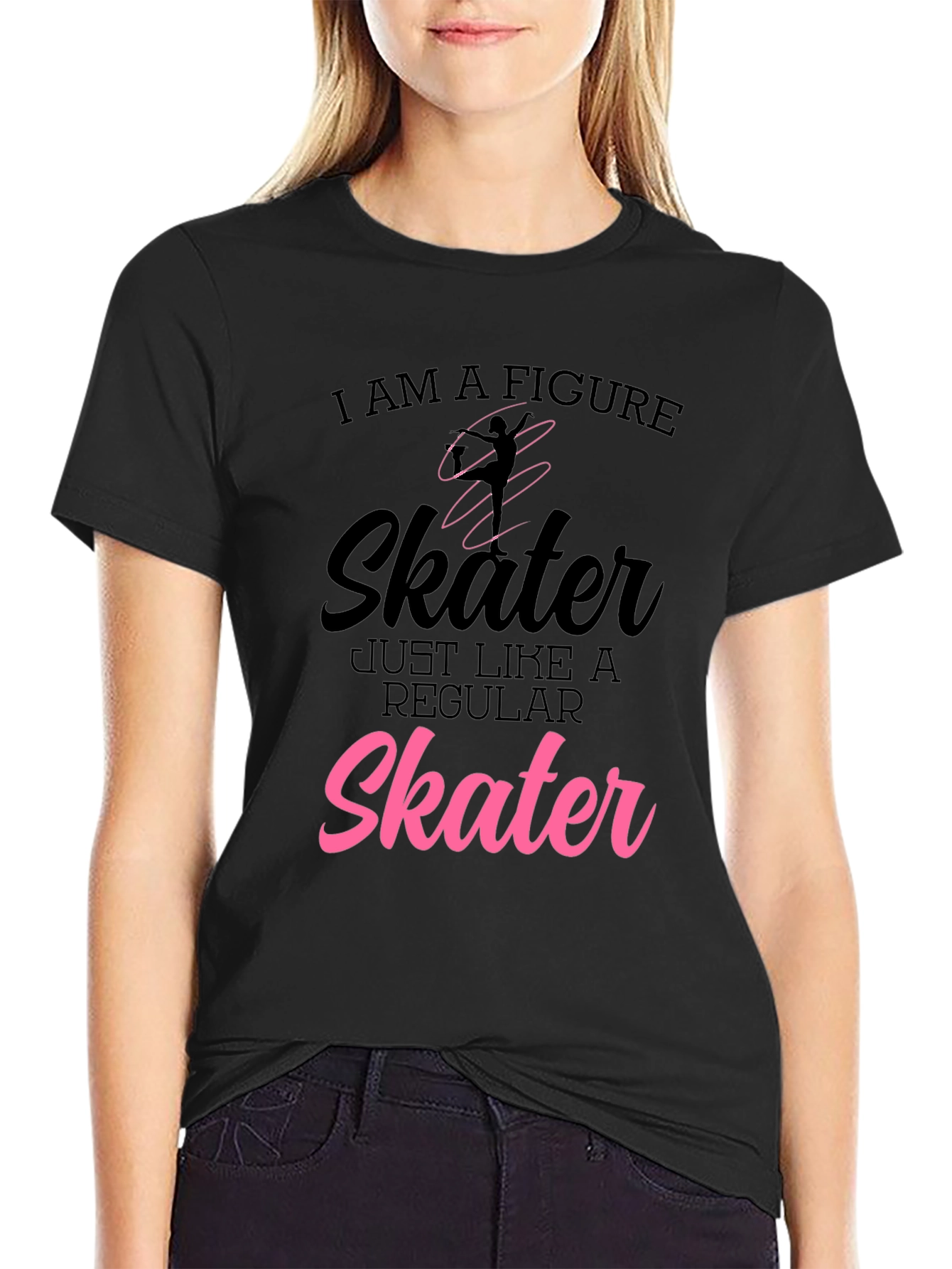 Figure Skater Graphic T-Shirt