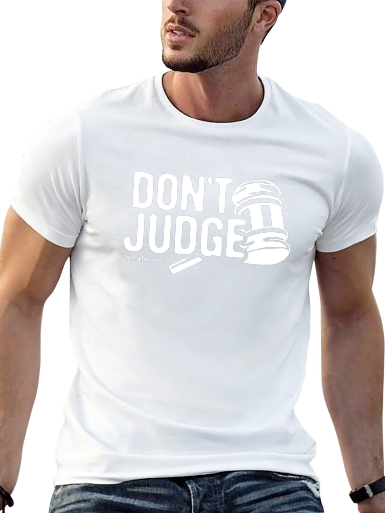 Dont Judge T-Shirt - Christian Apparel