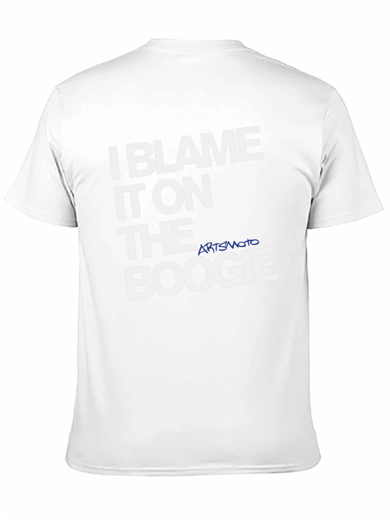 I Blame It On The Boogie Black Graphic Tee