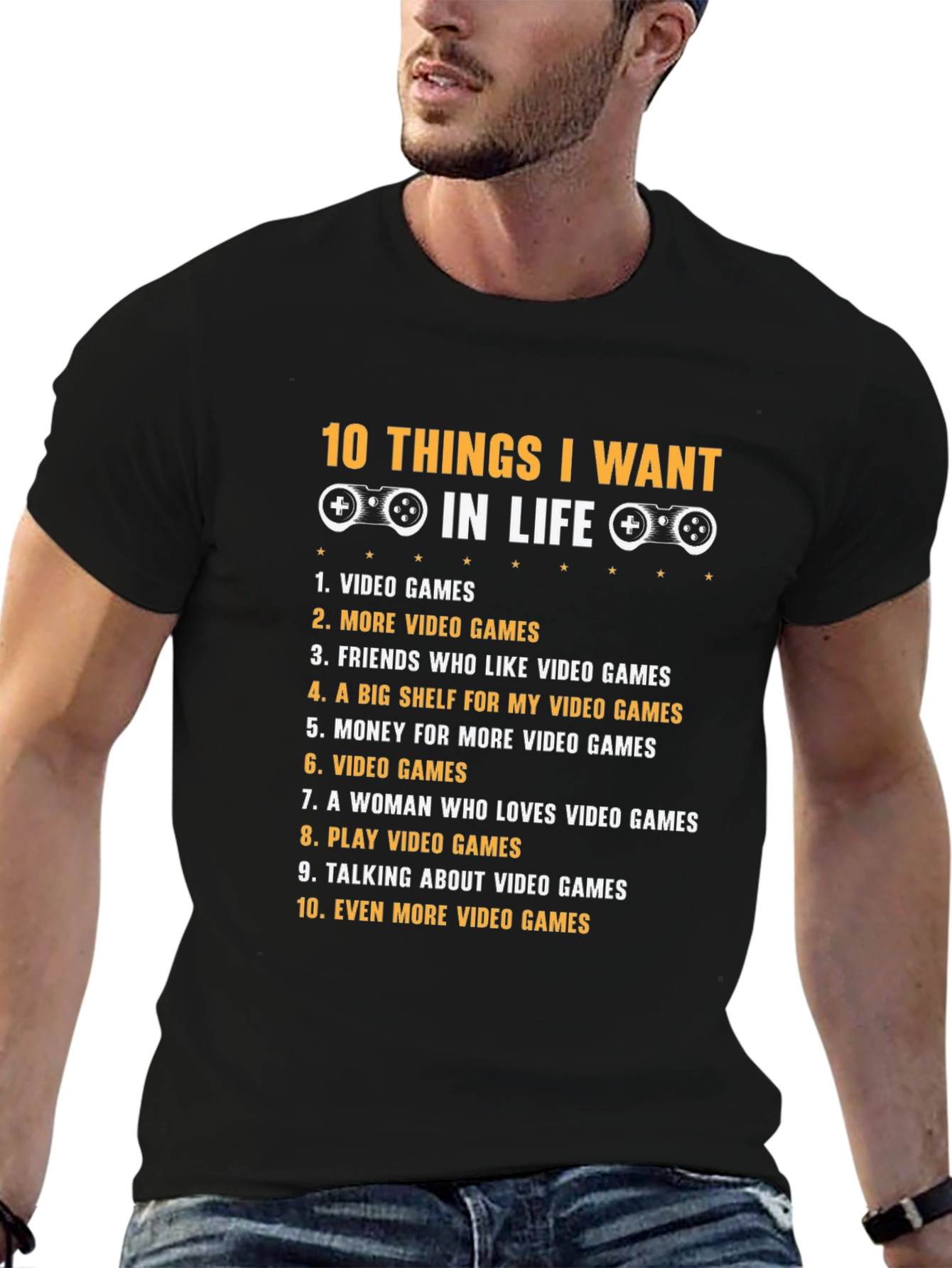 Gamers Wishlist Graphic T-Shirt