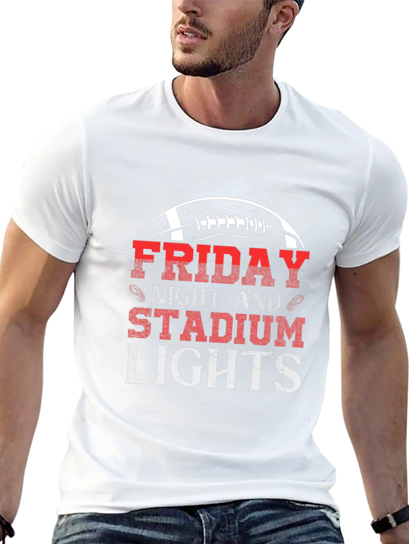Friday Night Stadium Lights Graphic T-Shirt