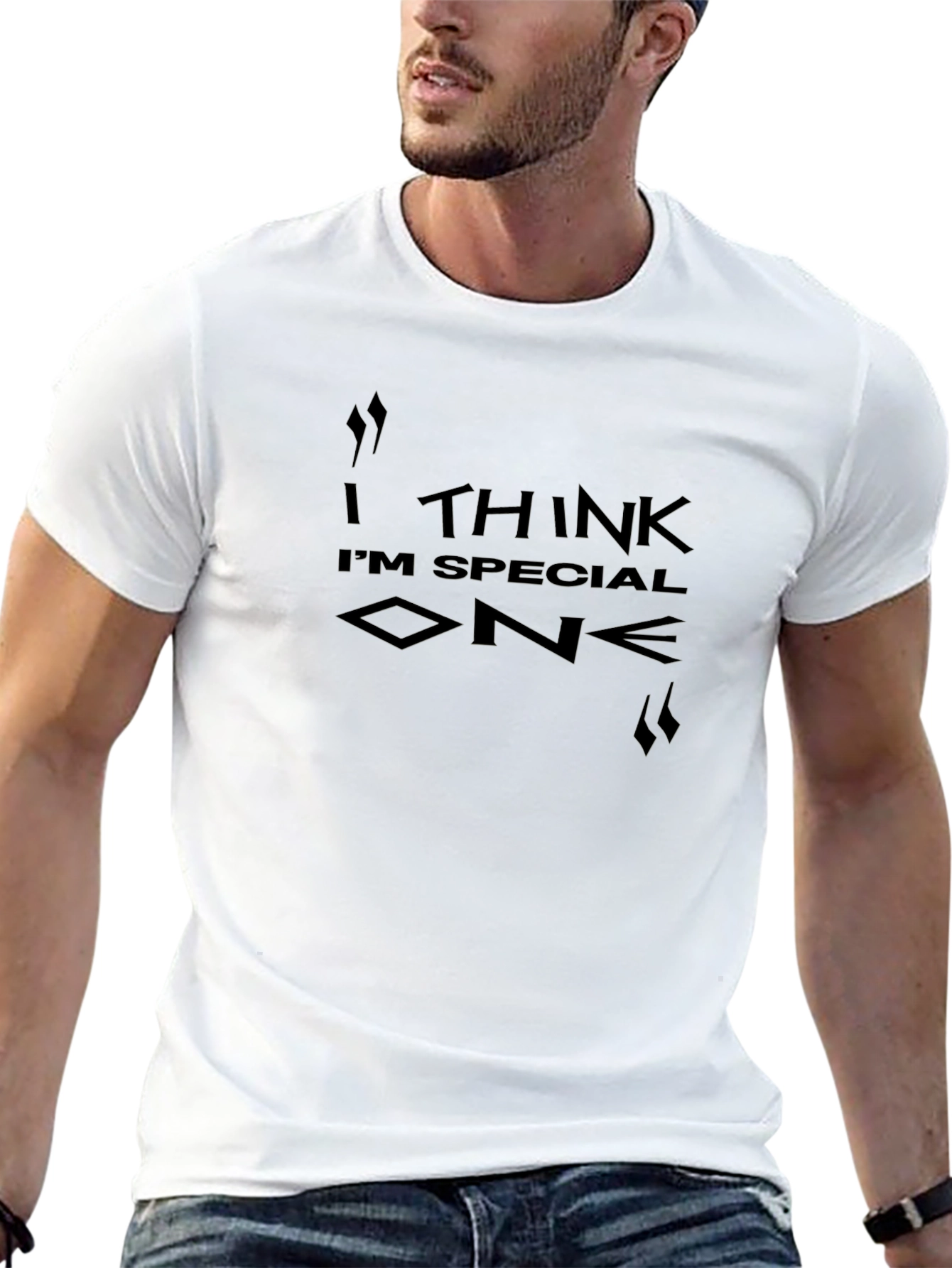 I Think Im Special One Black T-Shirt