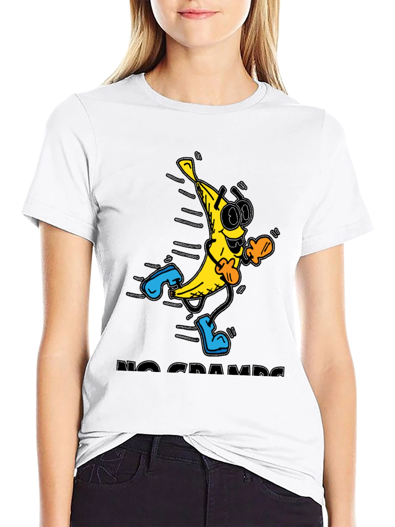 Cool Banana Graphic Tee - Black T-Shirt