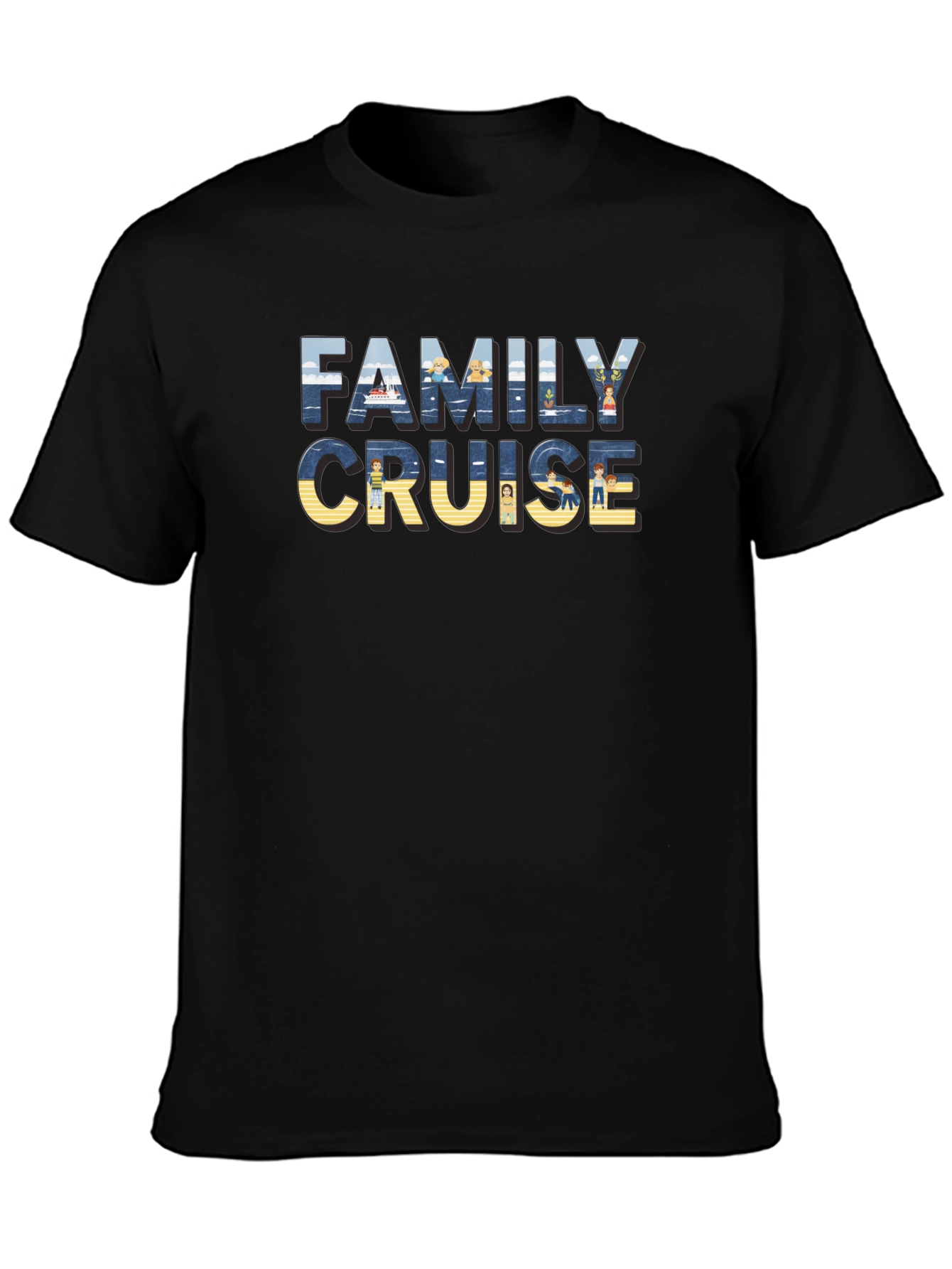 Family Cruise Graphic T-Shirt