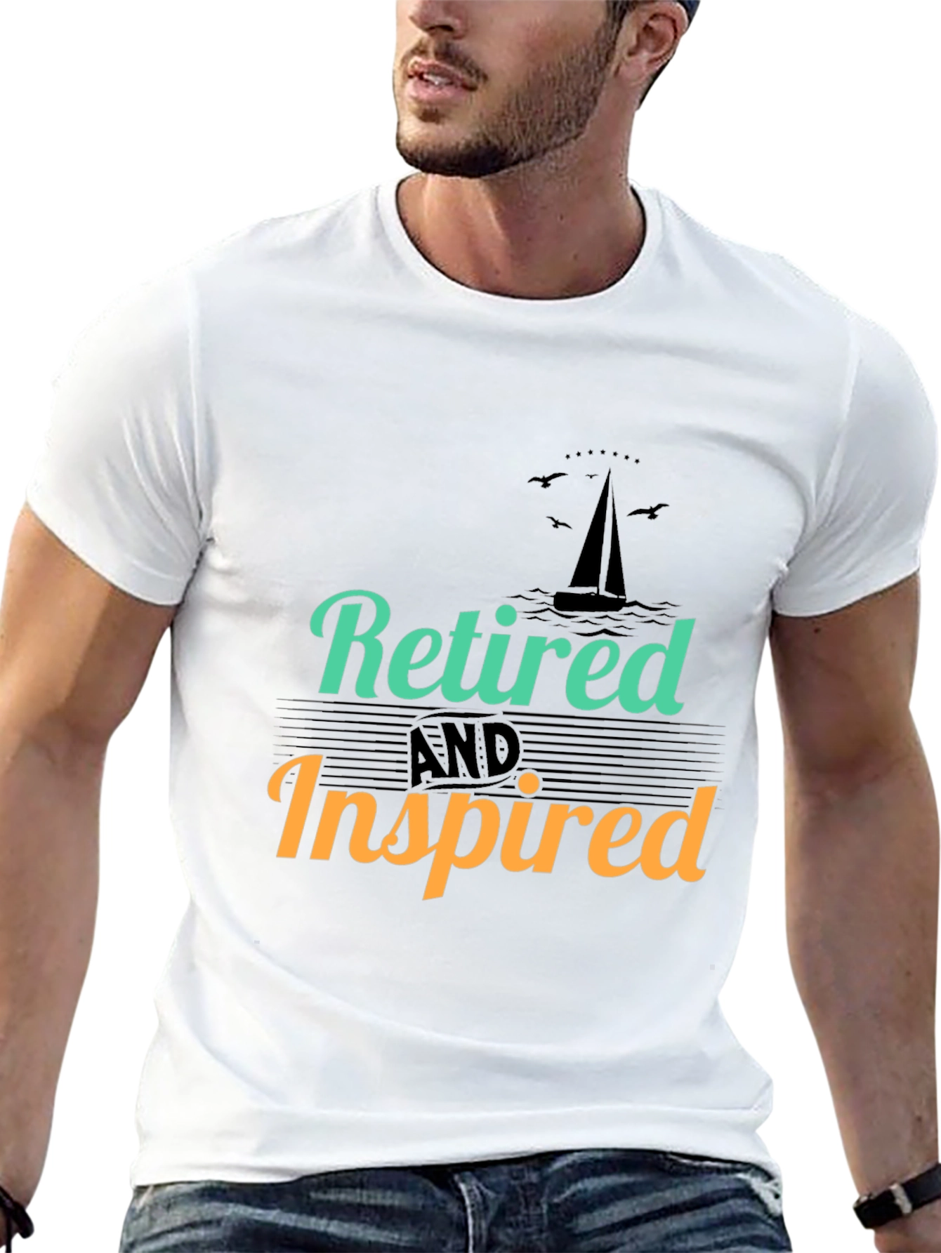 Retired and Inspired Graphic Tee