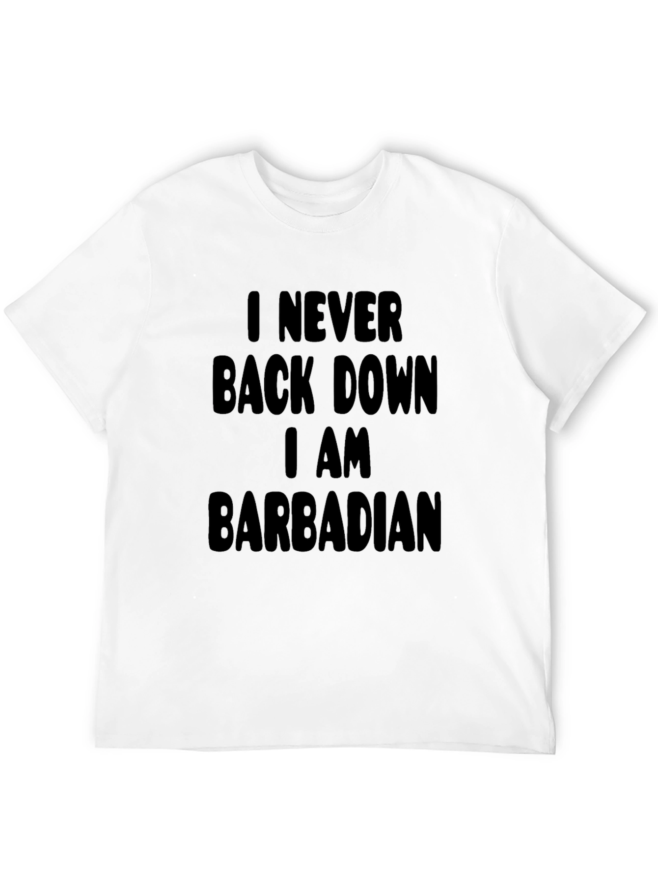 Barbadian Pride Black T-Shirt