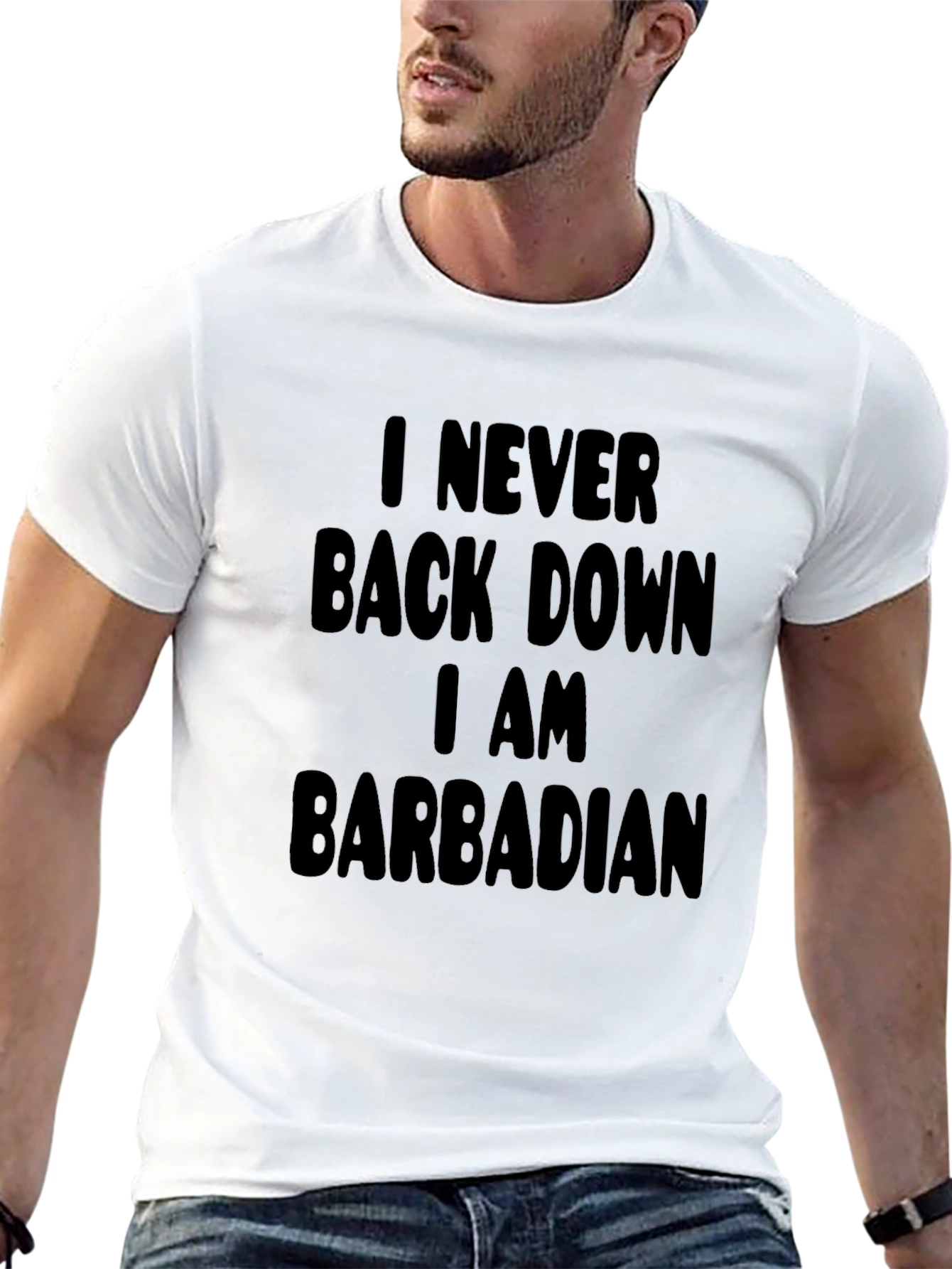 Barbadian Pride Black T-Shirt