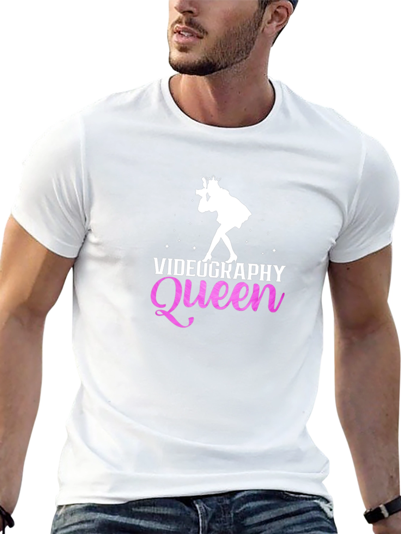 Videography Queen Black T-Shirt