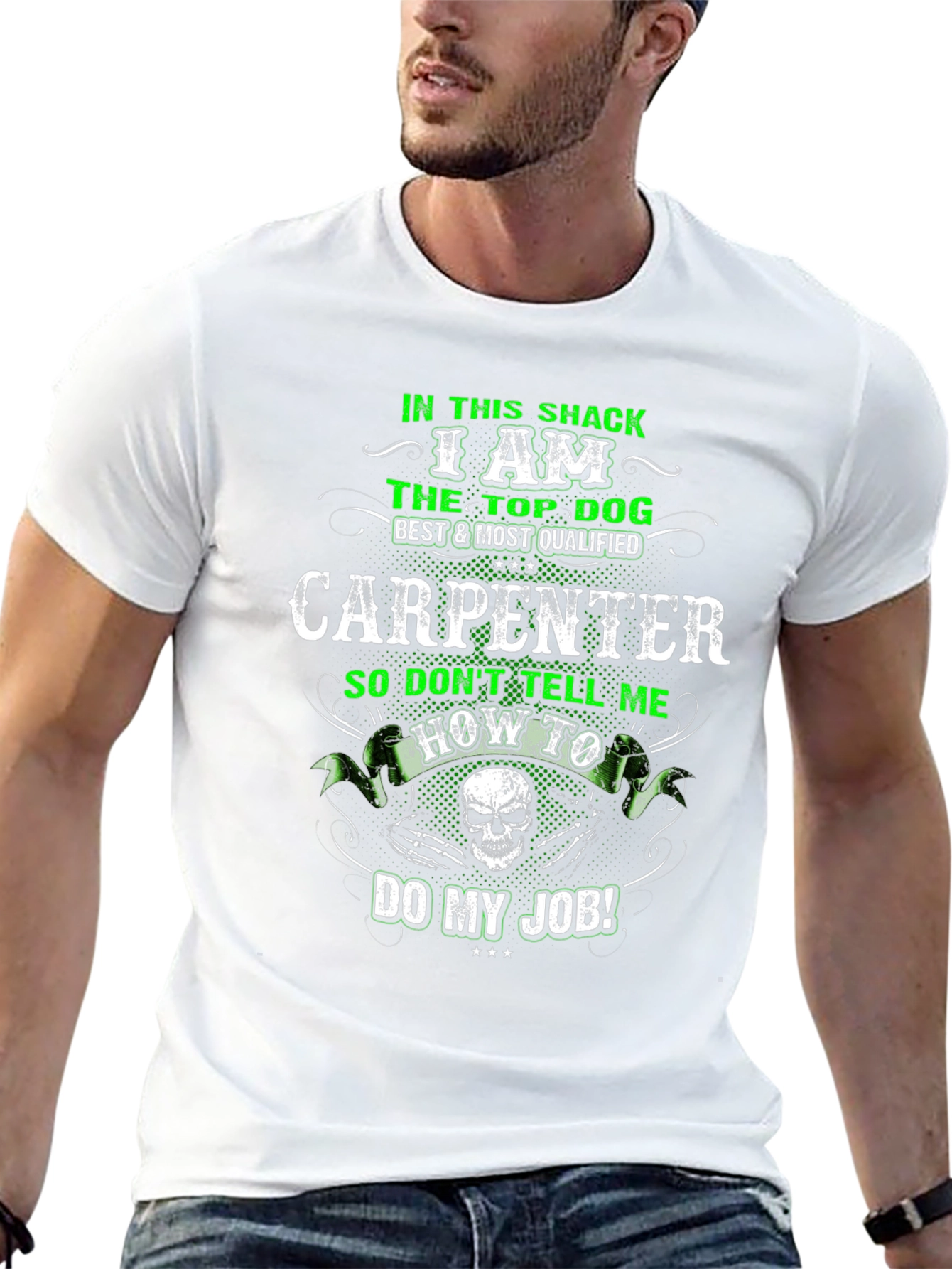 Carpenter Top Dog Graphic T-Shirt