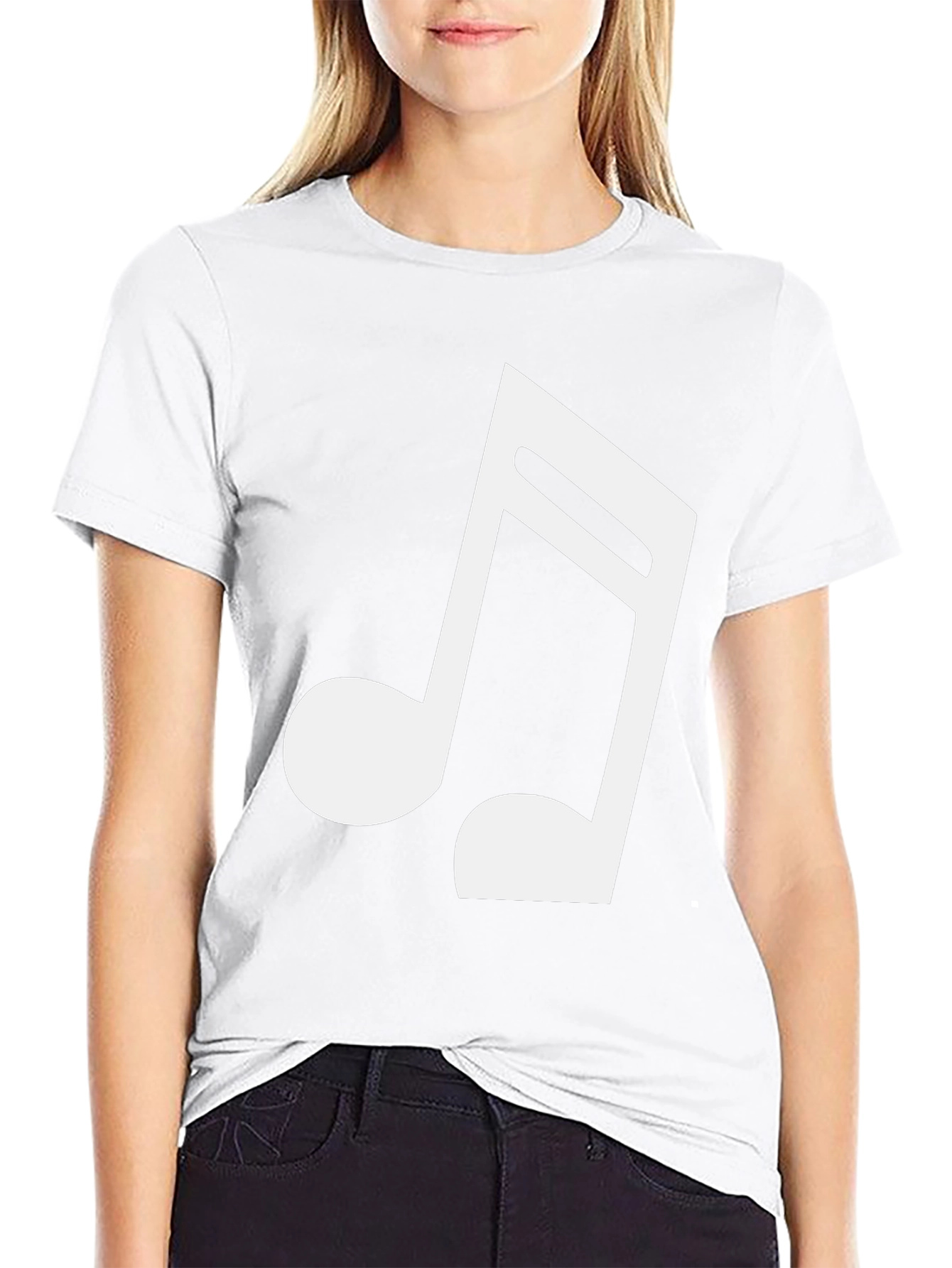 Musical Note Graphic T-Shirt