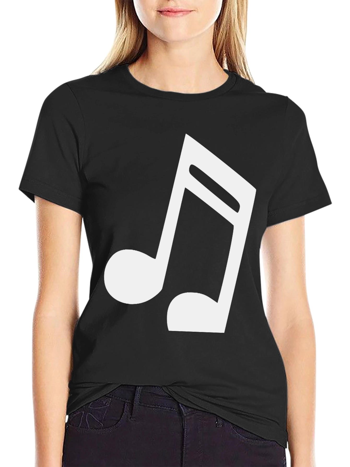 Musical Note Graphic T-Shirt