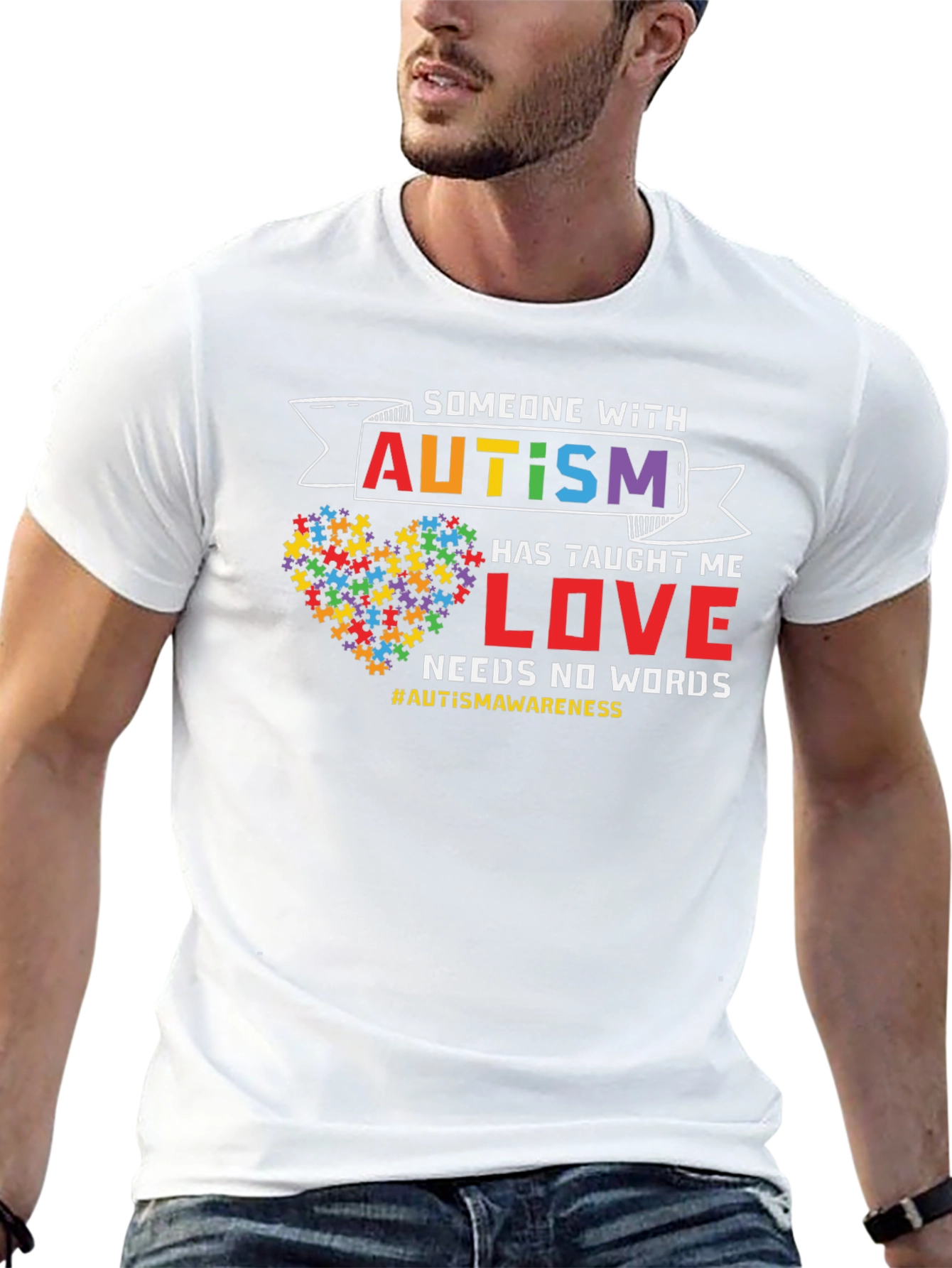 Autism Awareness Love Graphic T-Shirt