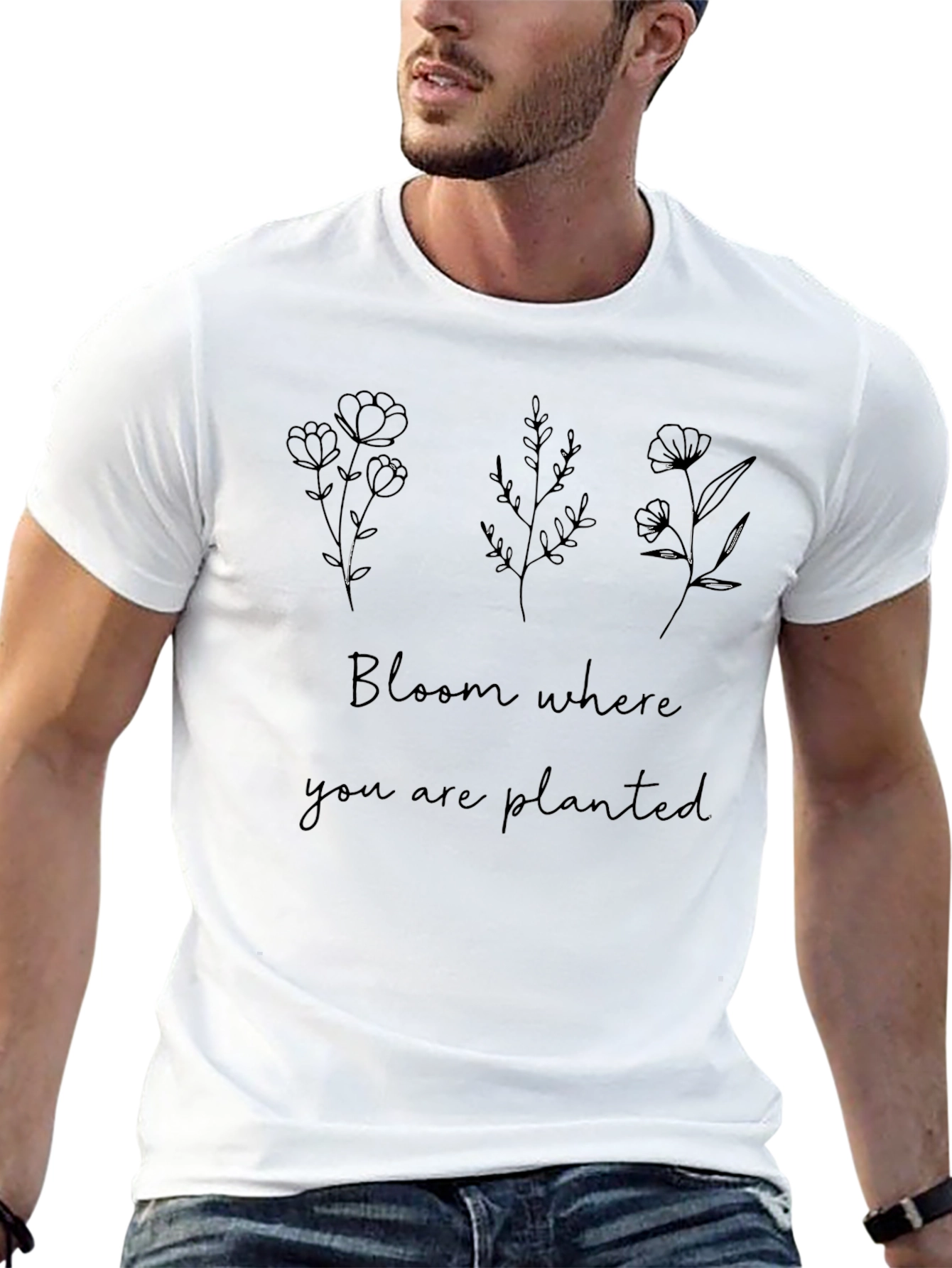 Bloom Where You Are Planted Graphic Tee