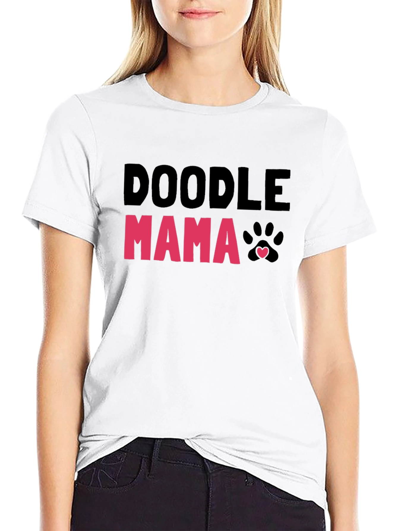 Doodle Mama T-Shirt - Cute Dog Lover Tee