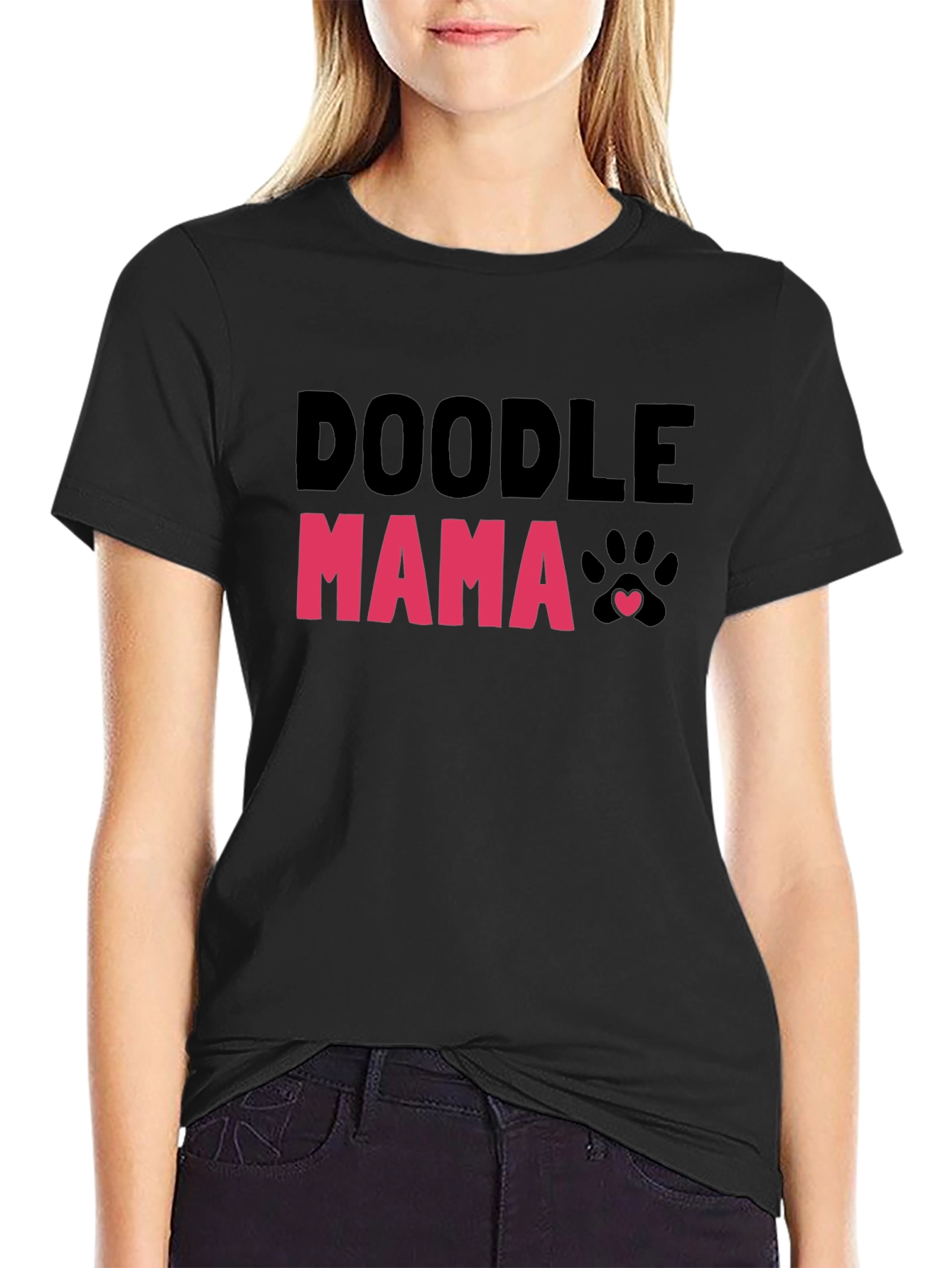 Doodle Mama T-Shirt - Cute Dog Lover Tee