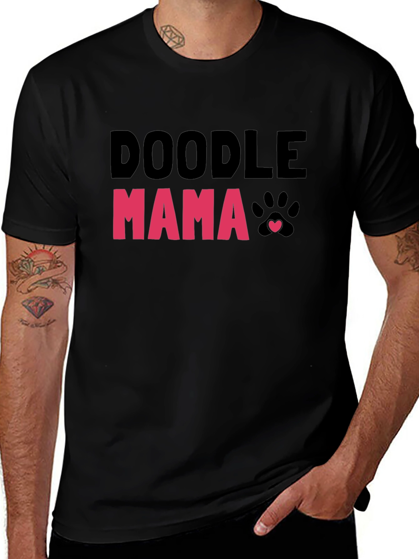 Doodle Mama T-Shirt - Cute Dog Lover Tee