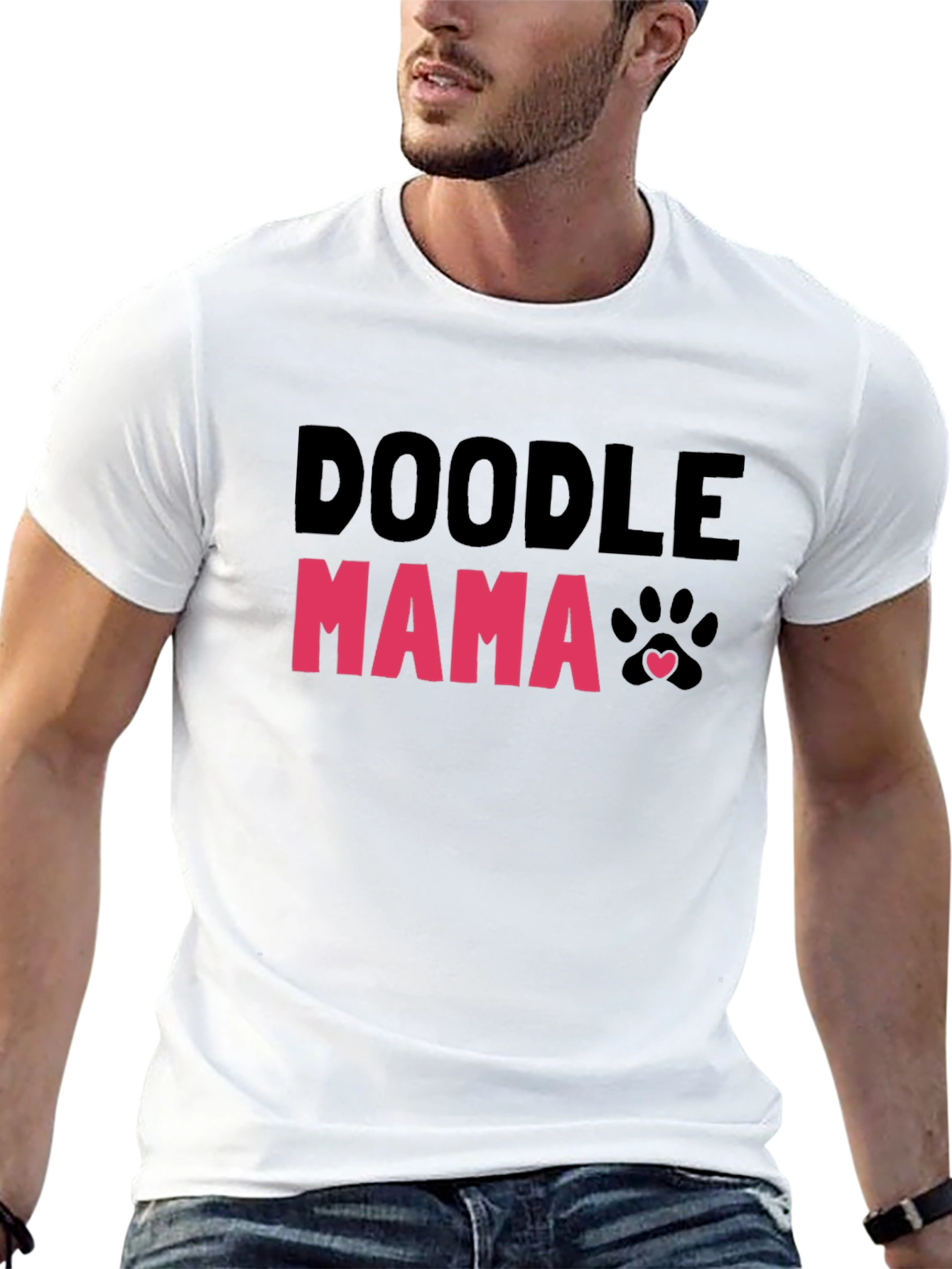 Doodle Mama T-Shirt - Cute Dog Lover Tee