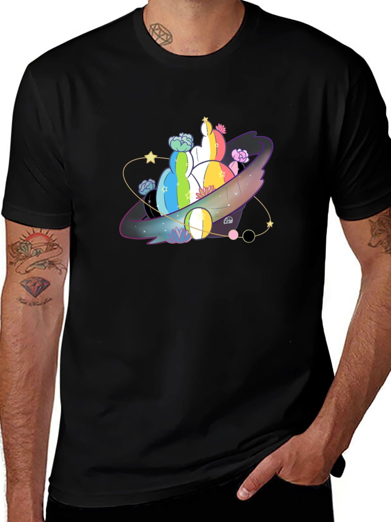 Pride Planet Black T-Shirt