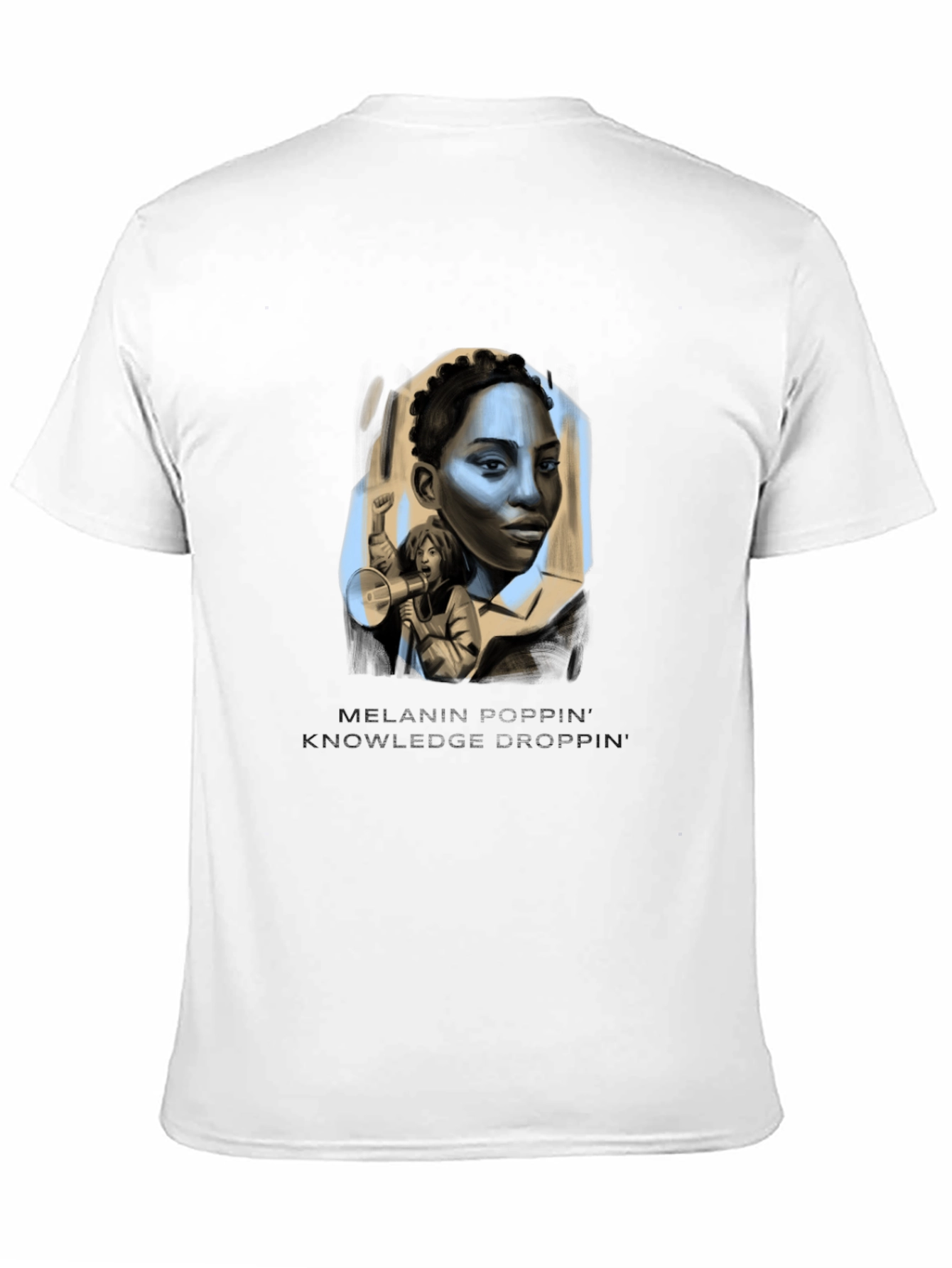 Melanin Poppin Knowledge Drop T-Shirt