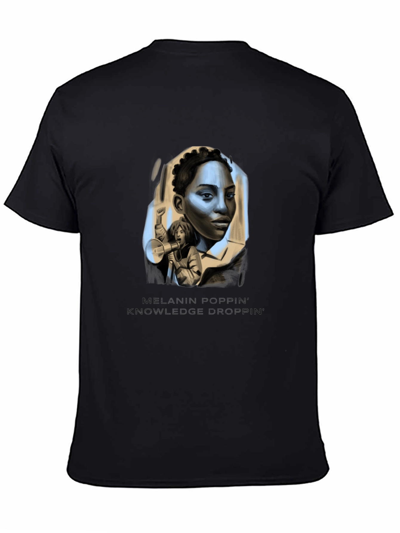 Melanin Poppin Knowledge Drop T-Shirt