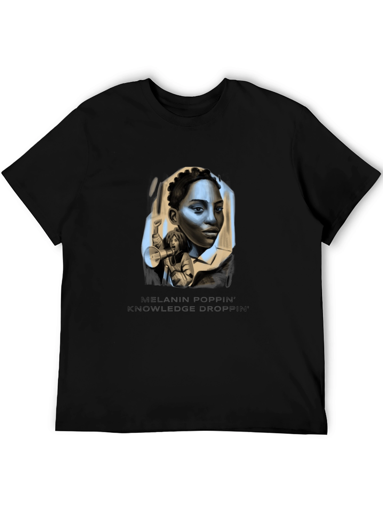 Melanin Poppin Knowledge Drop T-Shirt