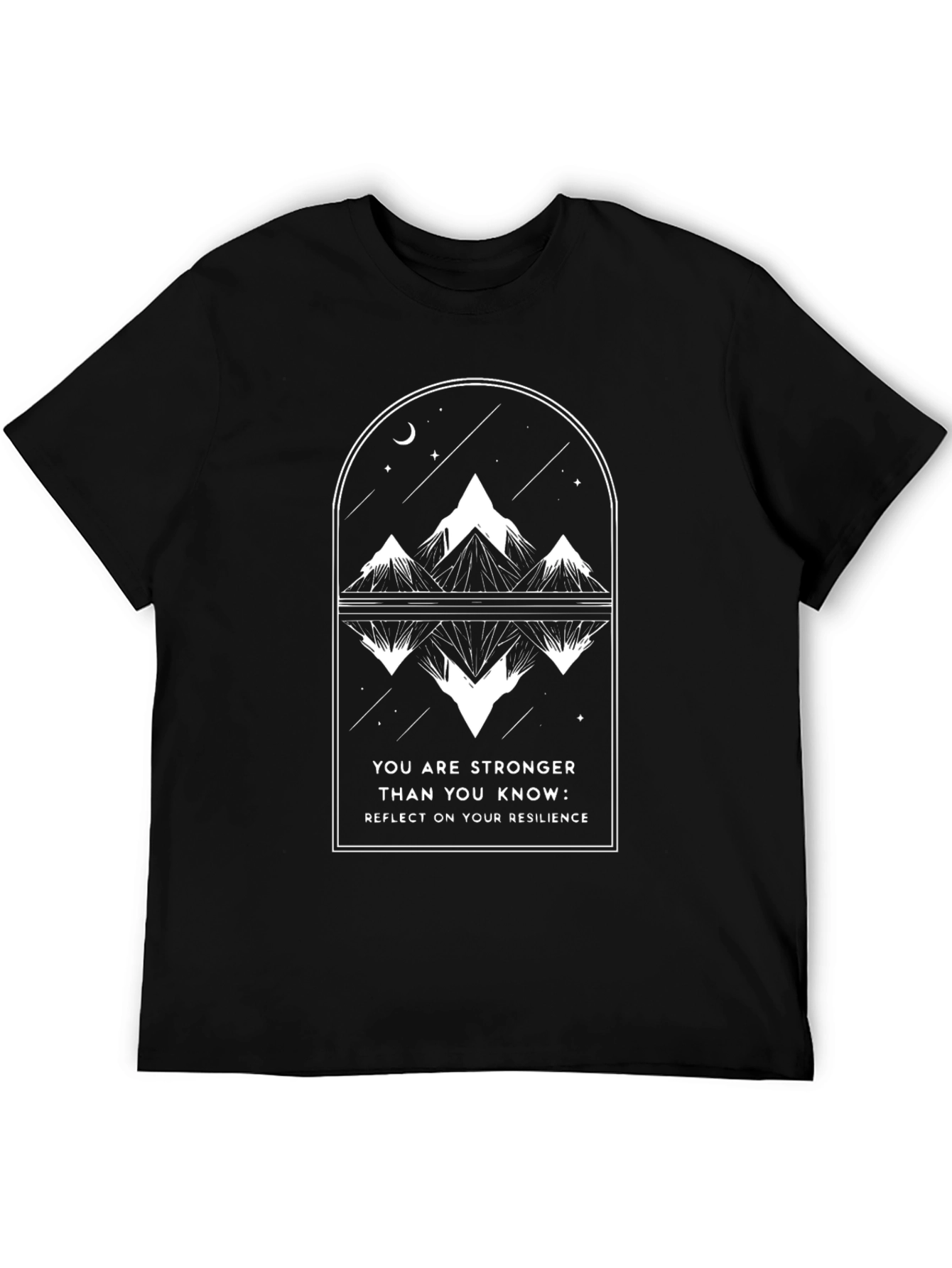 Resilience Reflection Graphic Tee - Comfort & Style