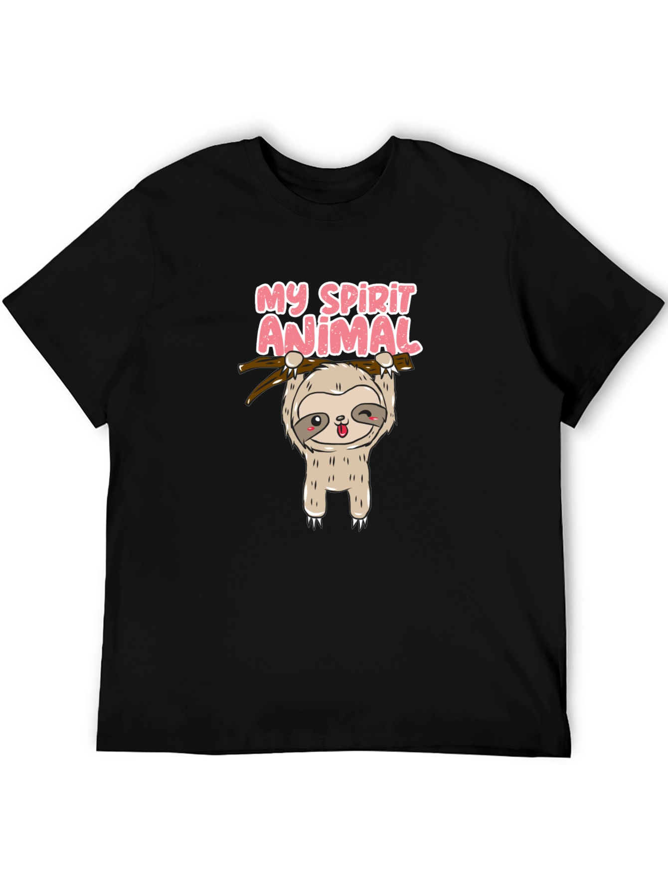 Cute Sloth My Spirit Animal Graphic T-Shirt