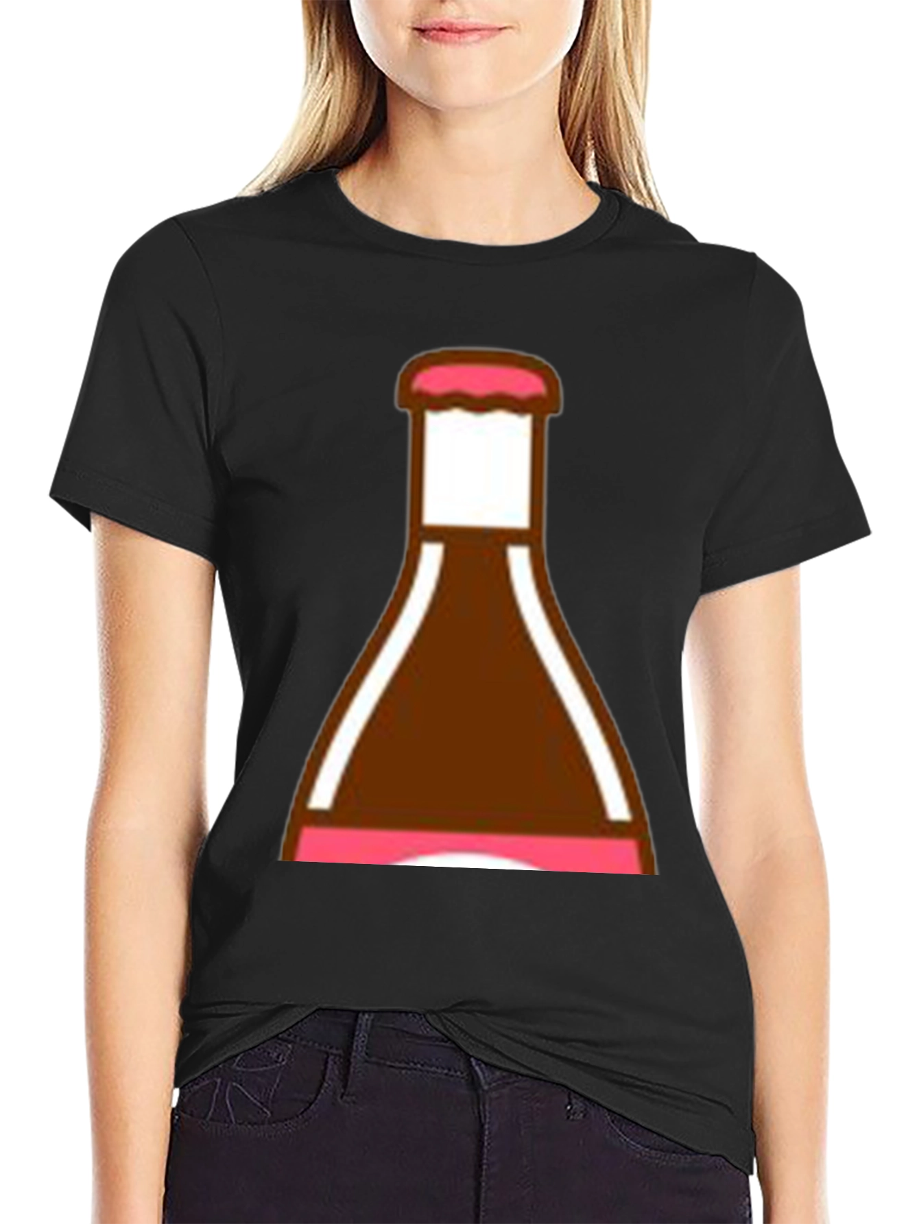 Novelty Bottle Graphic T-Shirt