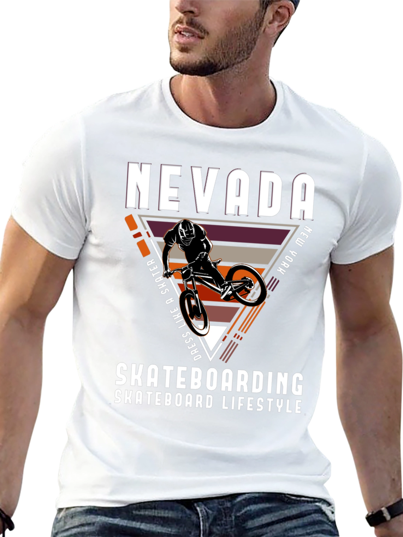 Nevada Skateboarding Lifestyle T-Shirt
