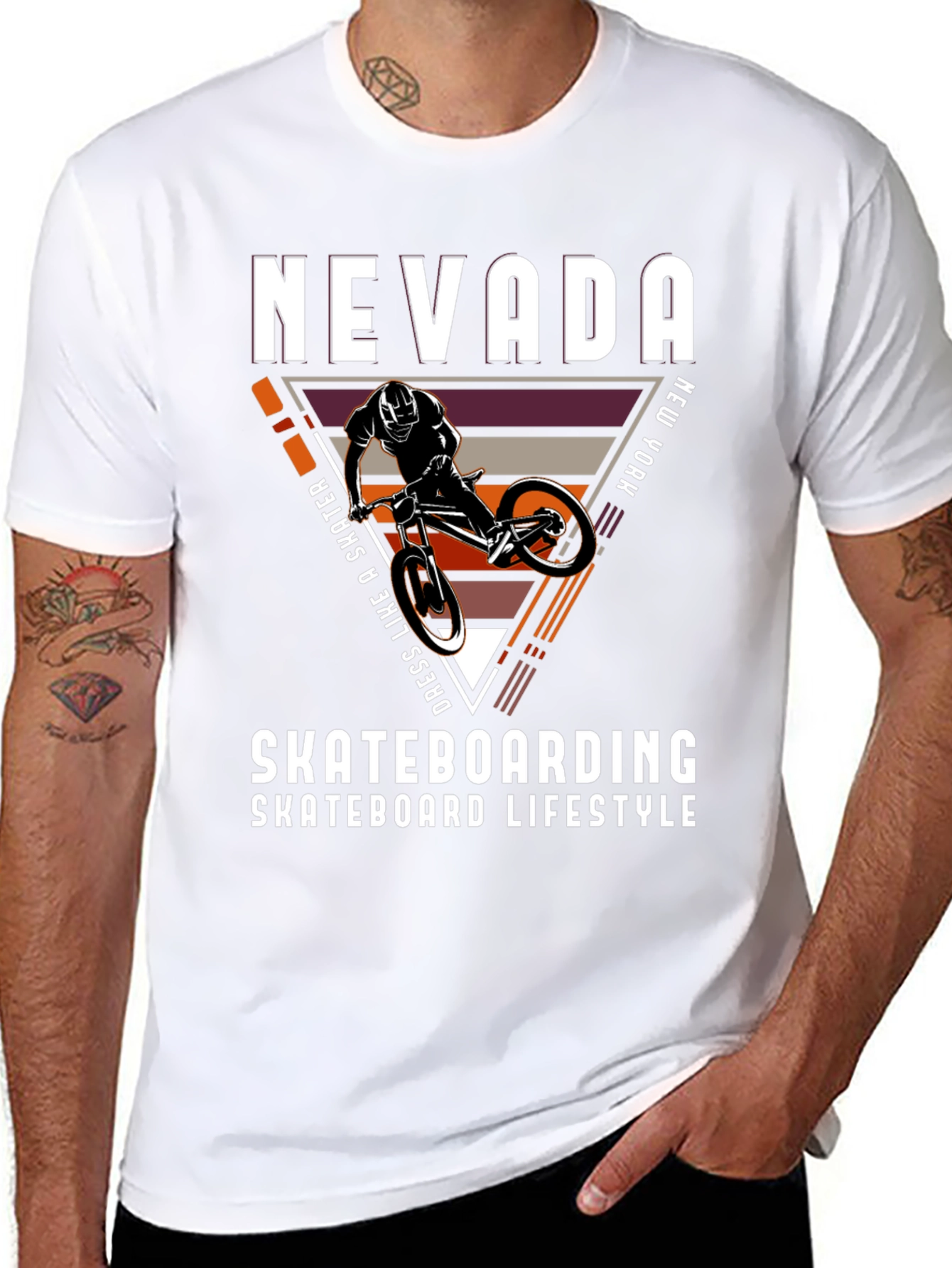 Nevada Skateboarding Lifestyle T-Shirt