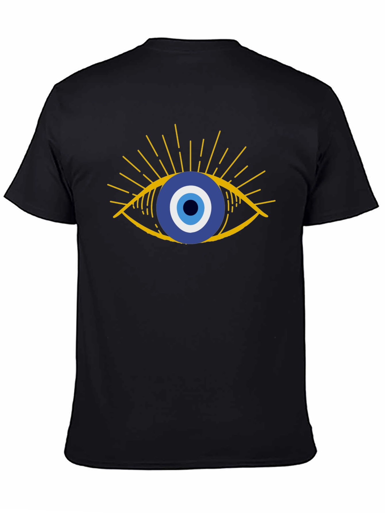 Evil Eye Graphic Tee - Stylish Protection