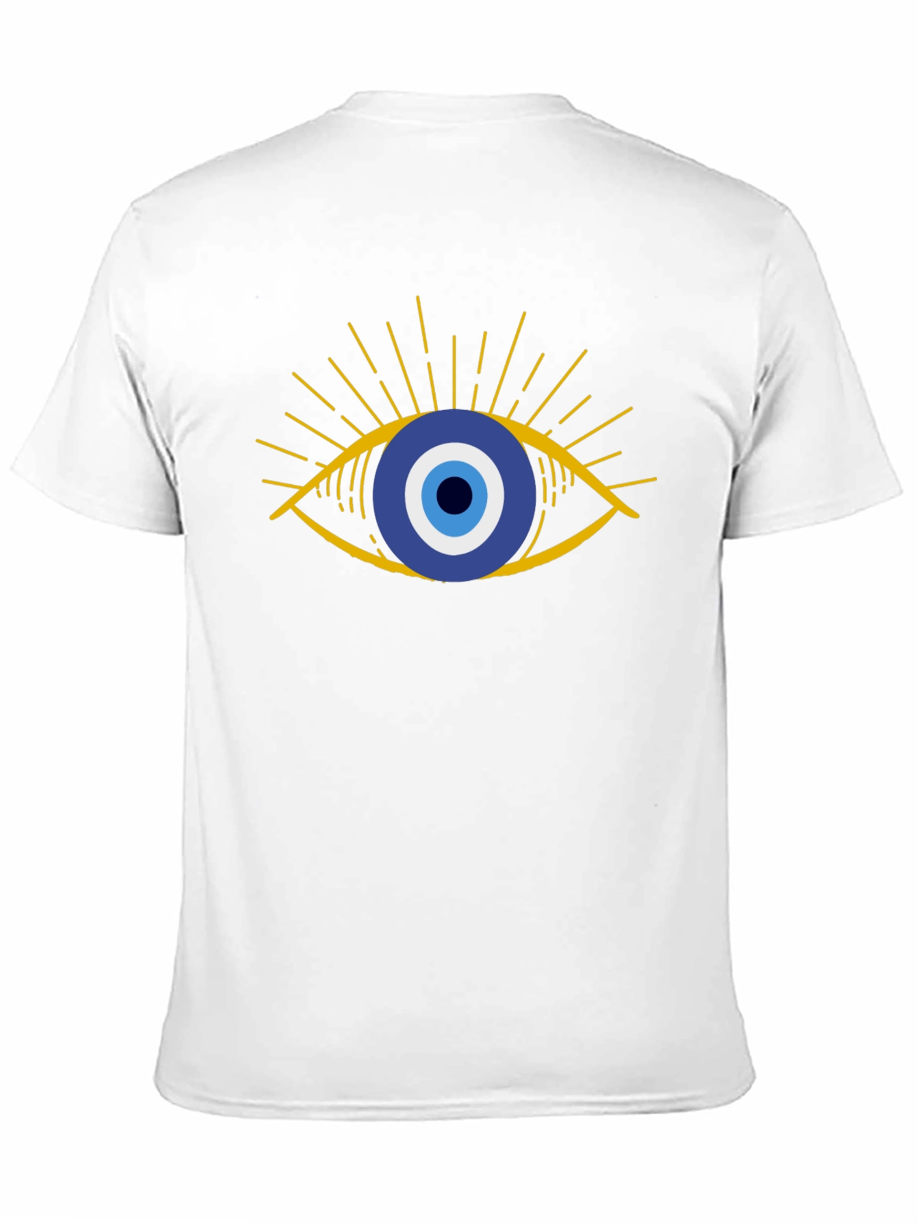 Evil Eye Graphic Tee - Stylish Protection
