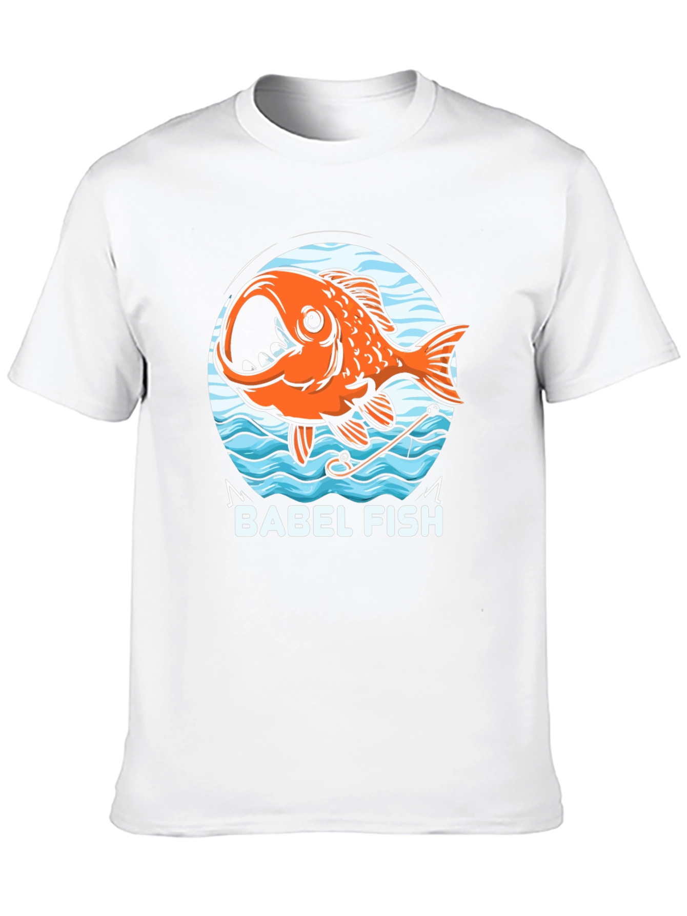 Babel Fish Graphic T-Shirt - Sci-Fi Humor Tee