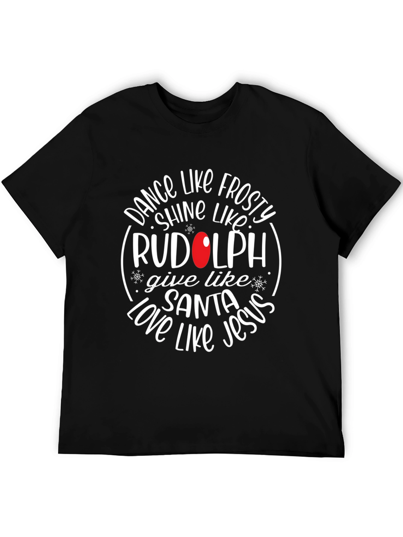 Festive Christmas Graphic Tee - Dance Like Frosty!