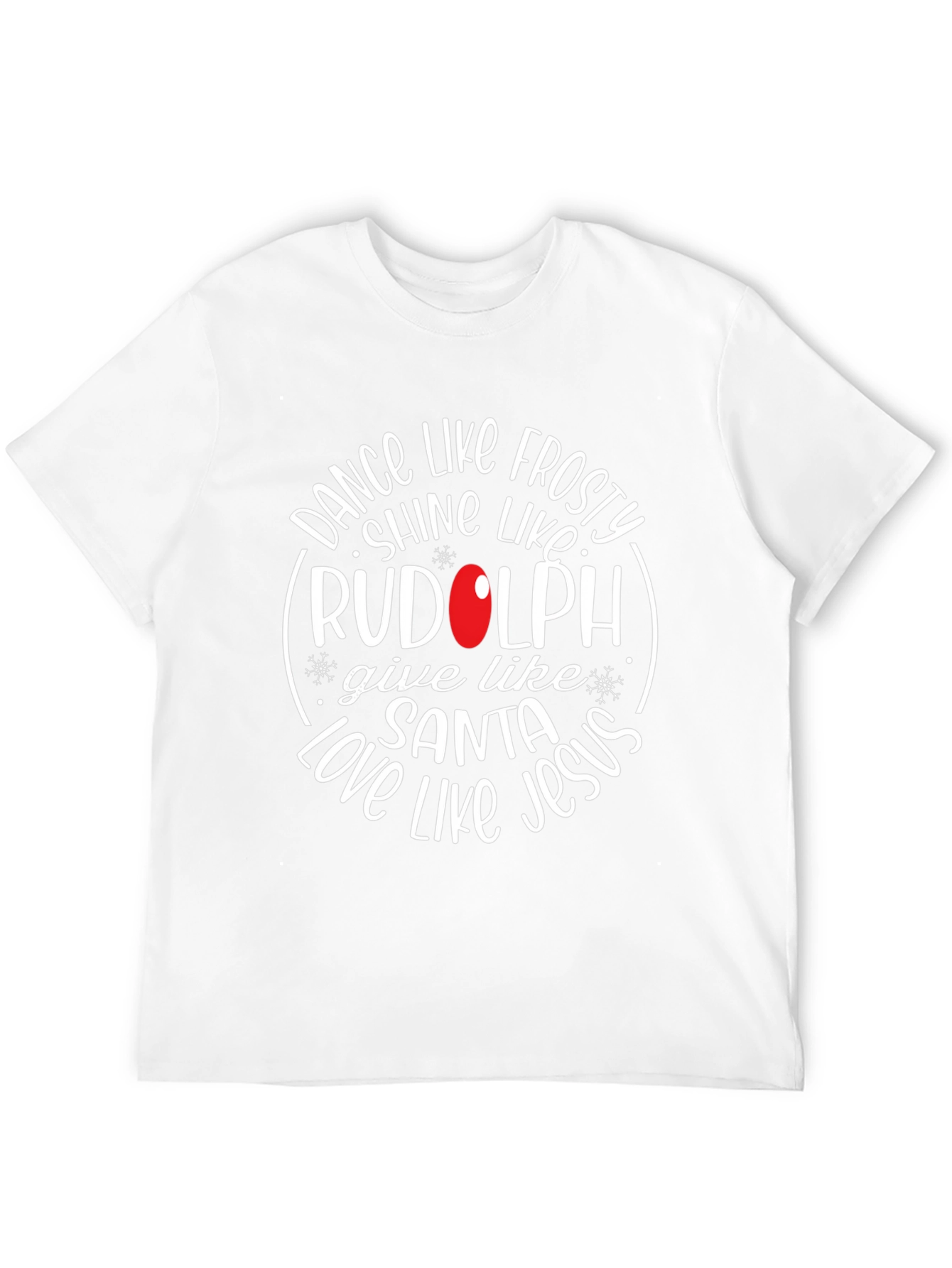Festive Christmas Graphic Tee - Dance Like Frosty!