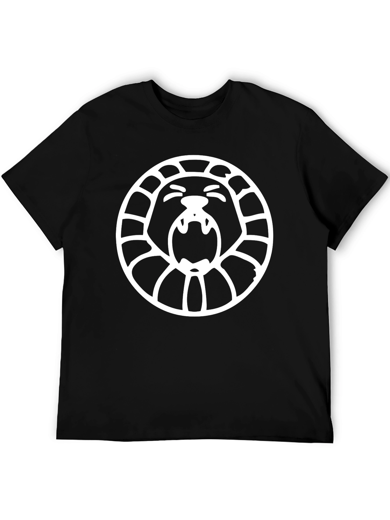 Lion Circle Black T-Shirt