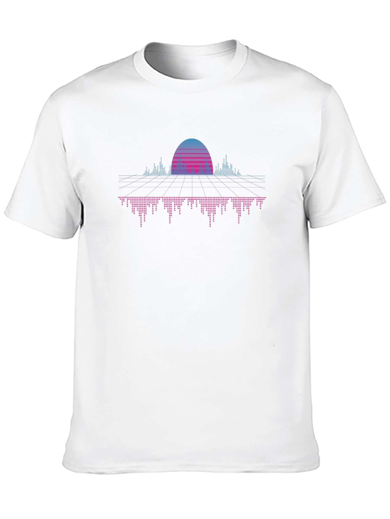 Retro Wave T-Shirt - Synthwave Sunset Graphic Tee
