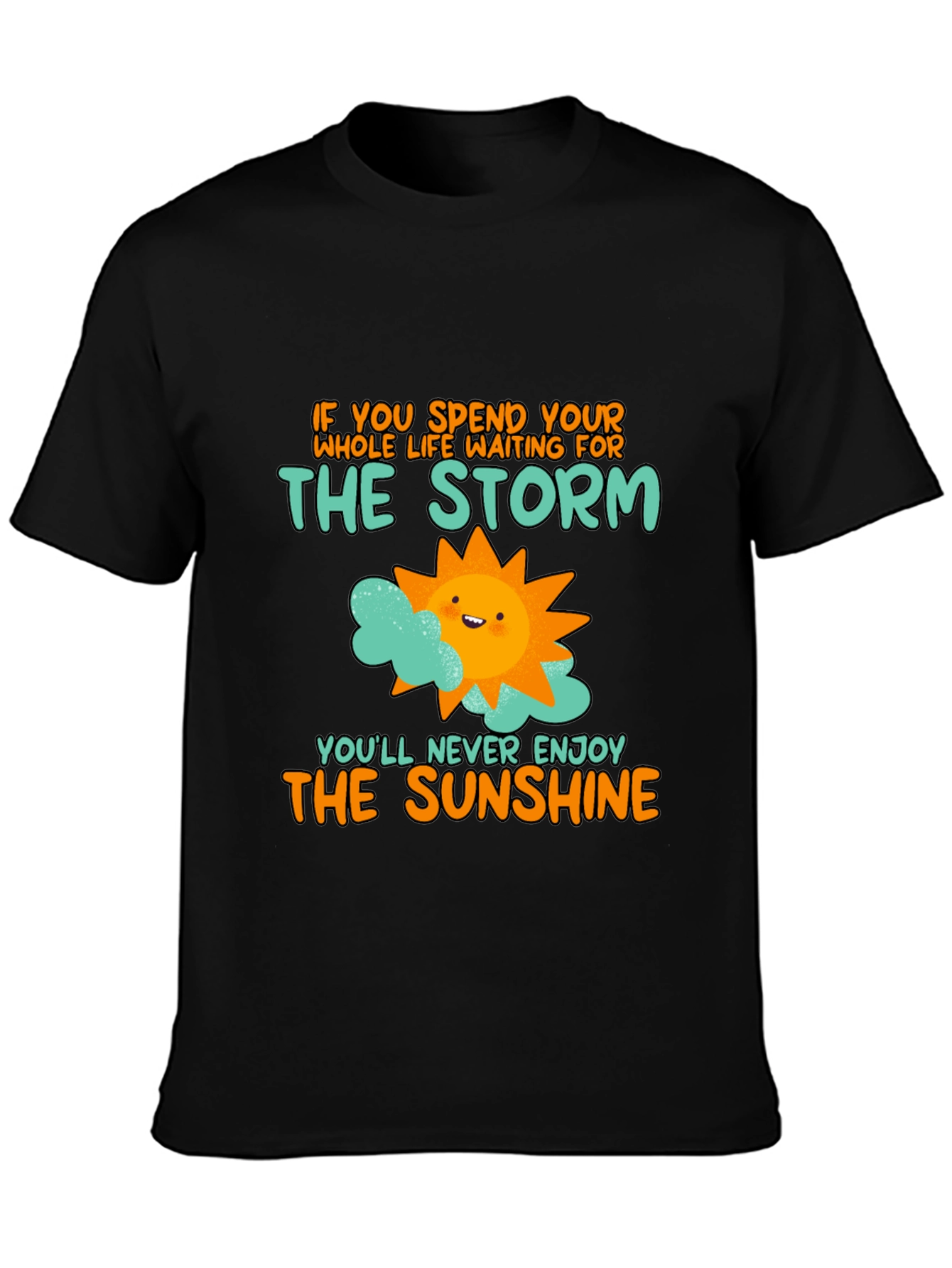 Sunshine Graphic Tee - Motivational T-Shirt