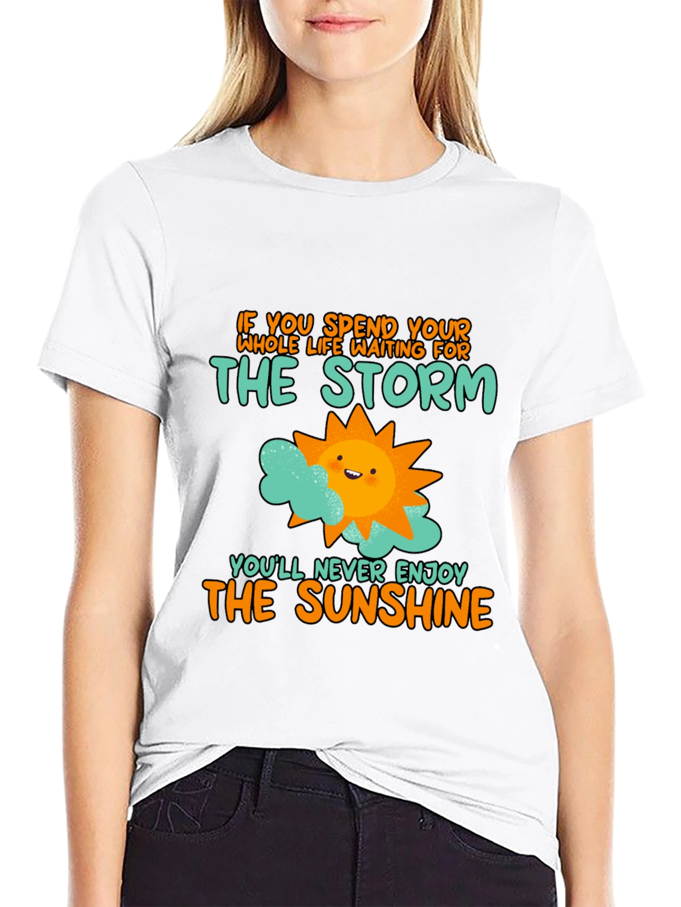 Sunshine Graphic Tee - Motivational T-Shirt