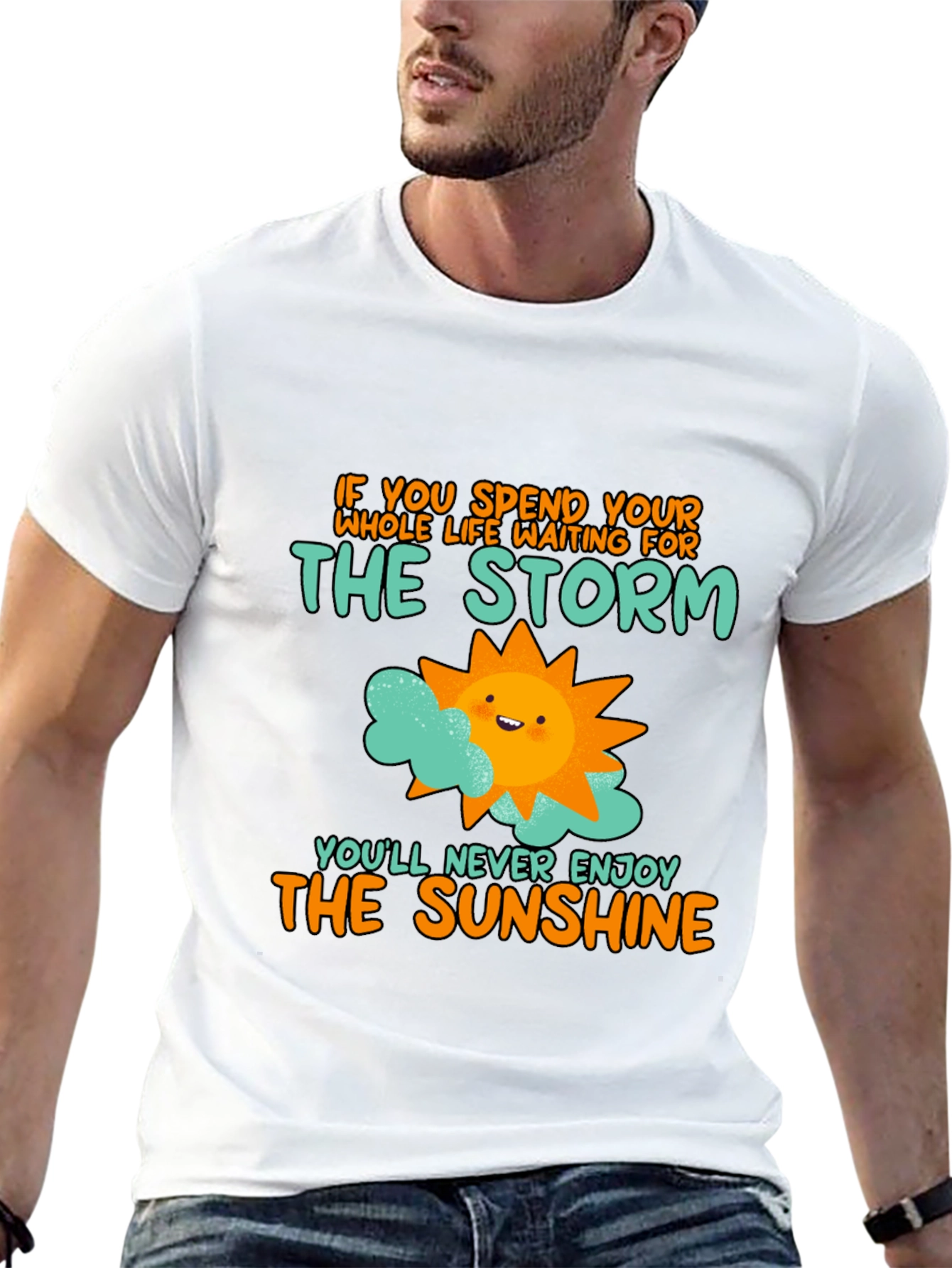 Sunshine Graphic Tee - Motivational T-Shirt