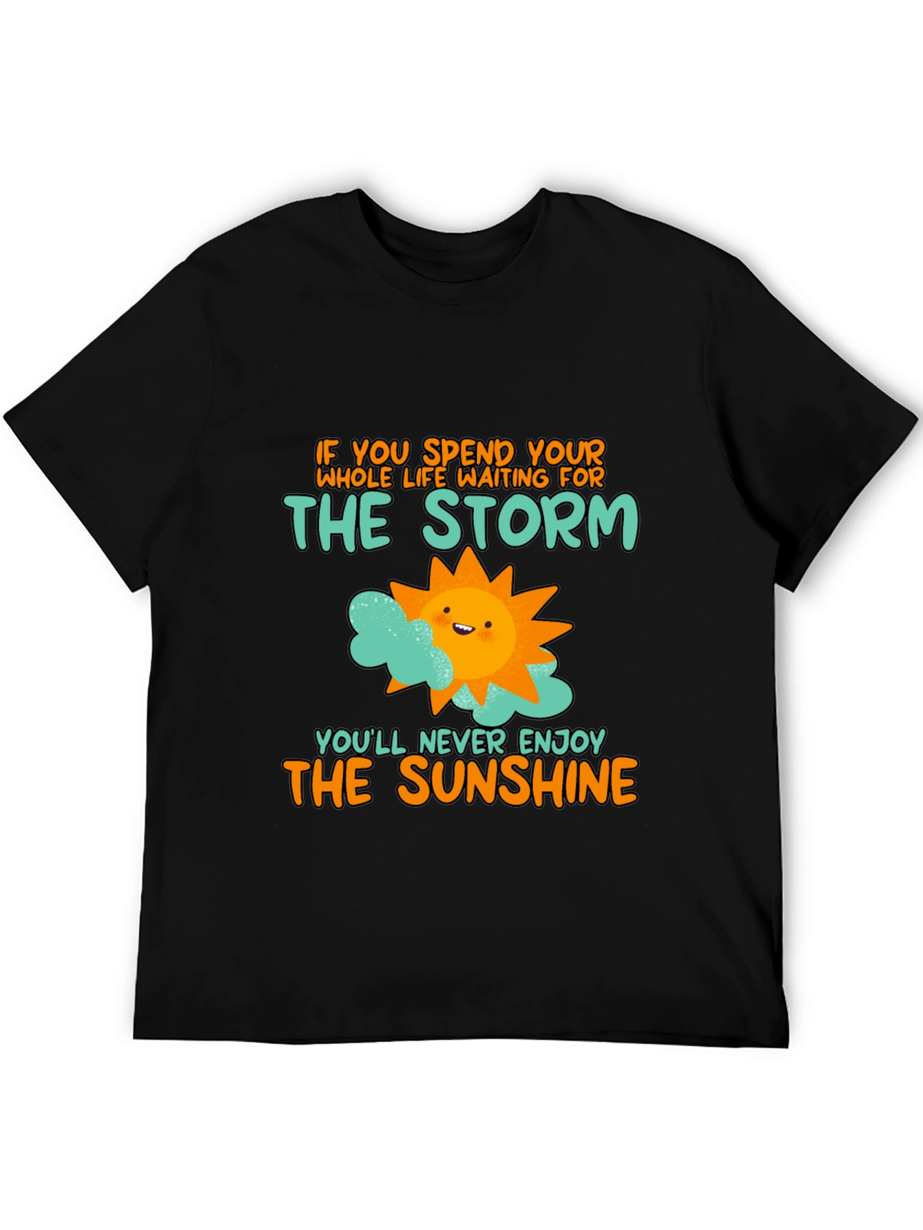 Sunshine Graphic Tee - Motivational T-Shirt