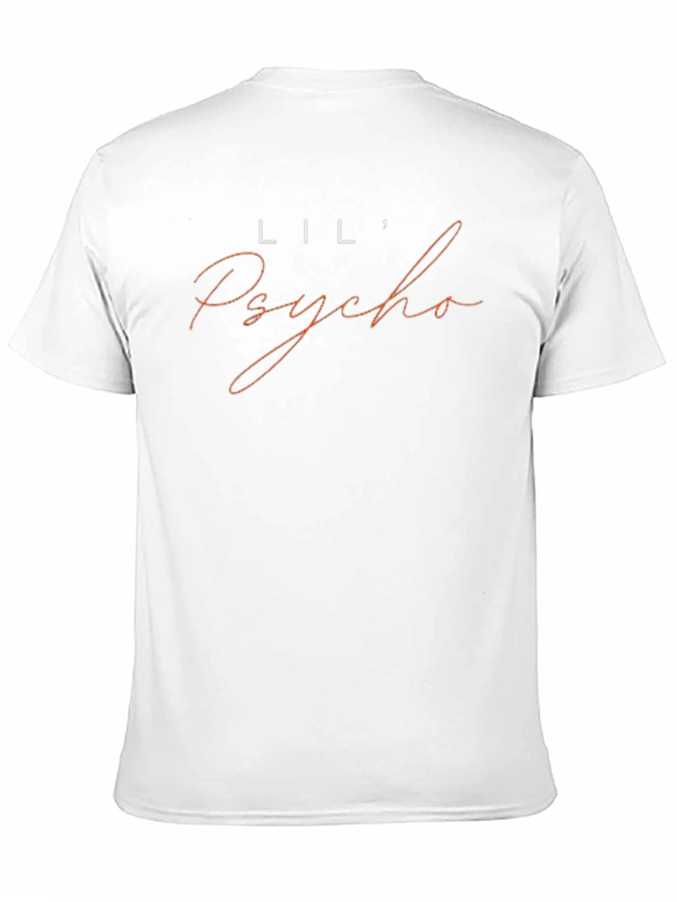 Lil Psycho Graphic Tee - Stylish Mens Black T-Shirt