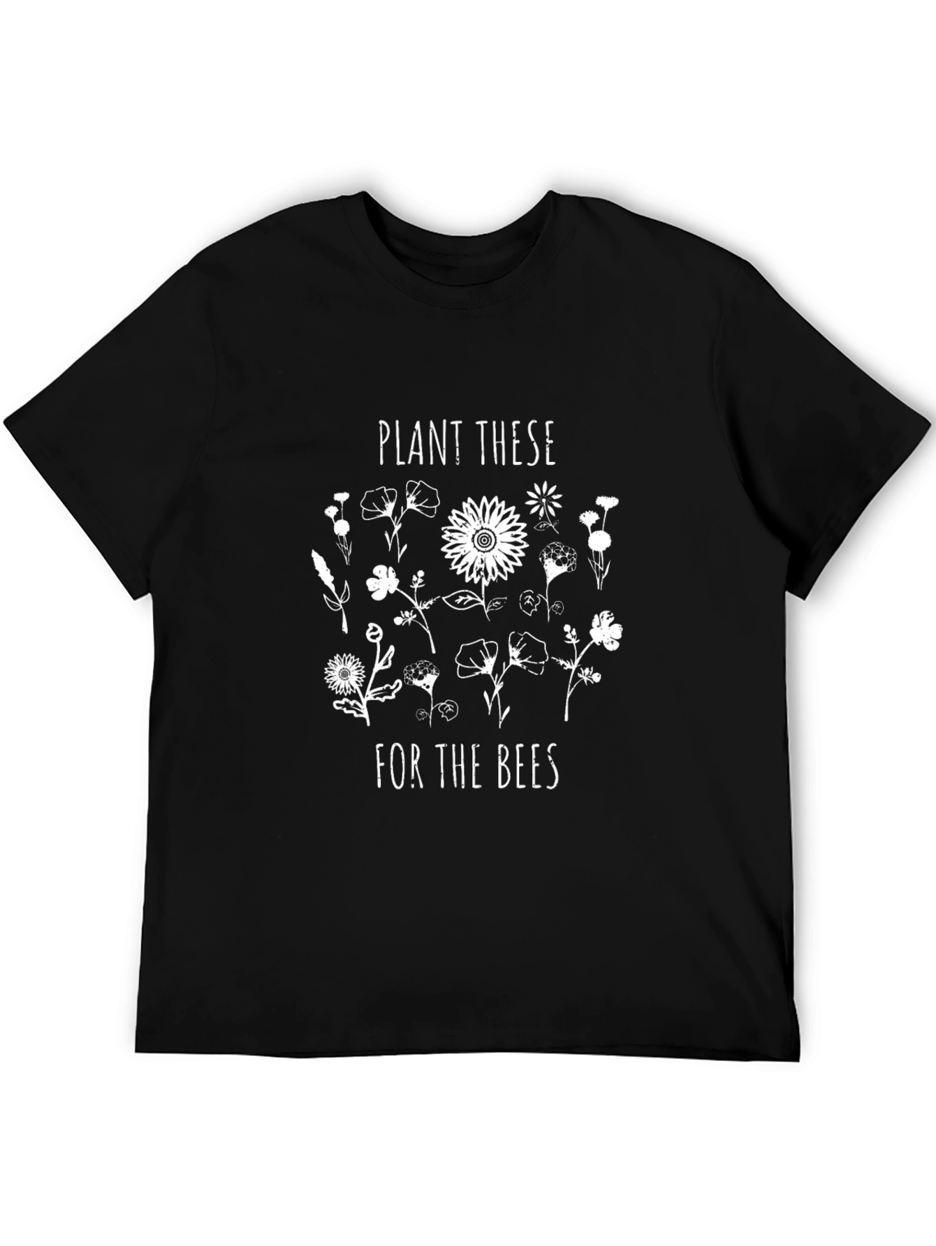 Plant These For The Bees Graphic T-Shirt