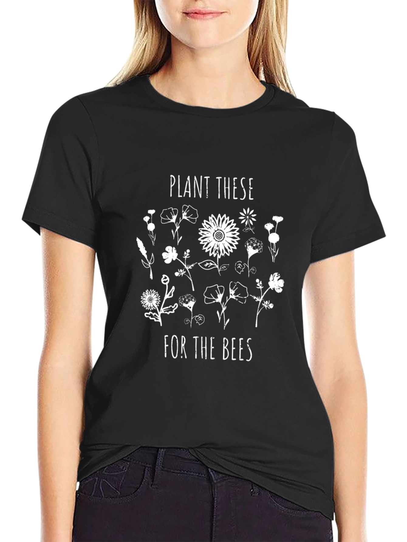 Plant These For The Bees Graphic T-Shirt