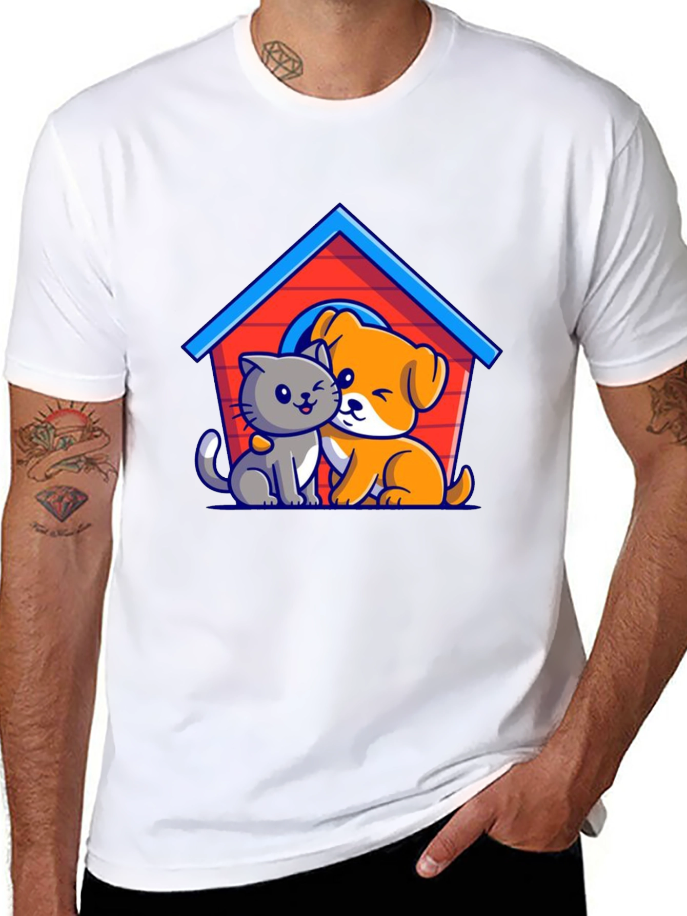 Dog and Cat T-Shirt