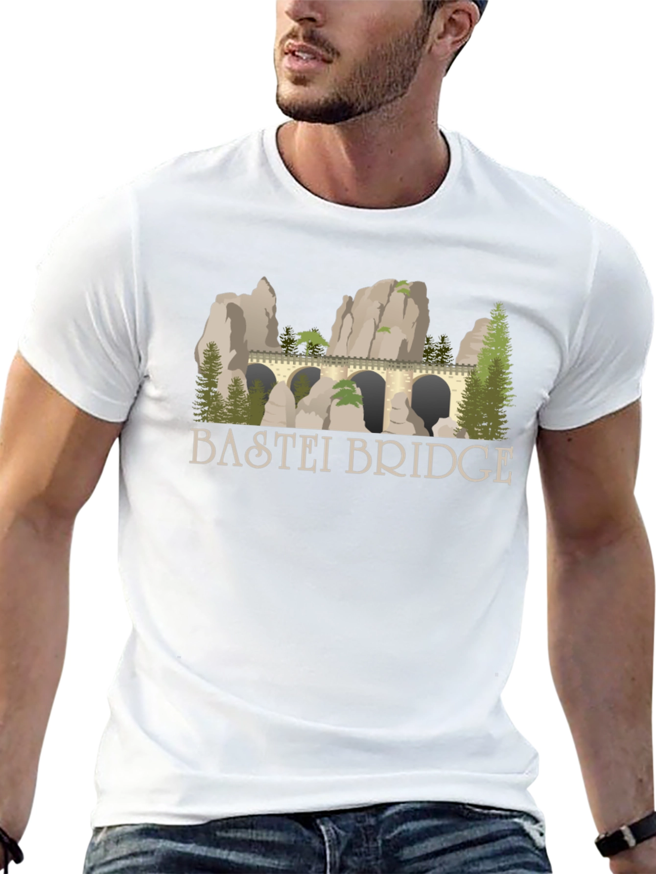 Bastei Bridge Scenic T-Shirt